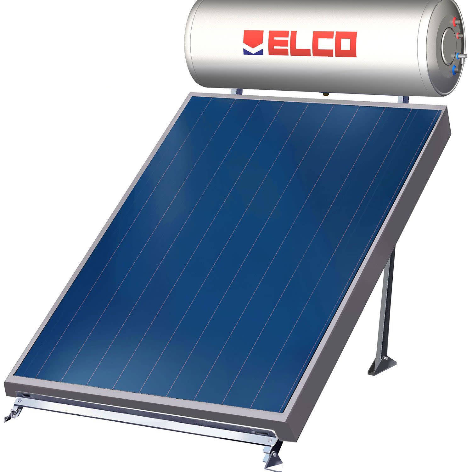 Εικόνα 1 του Elco Ηλιακός Θερμοσίφωνας Sol-Tech S2 160L/2.0τμ Τριπλής Ενέργειας Ταράτσας