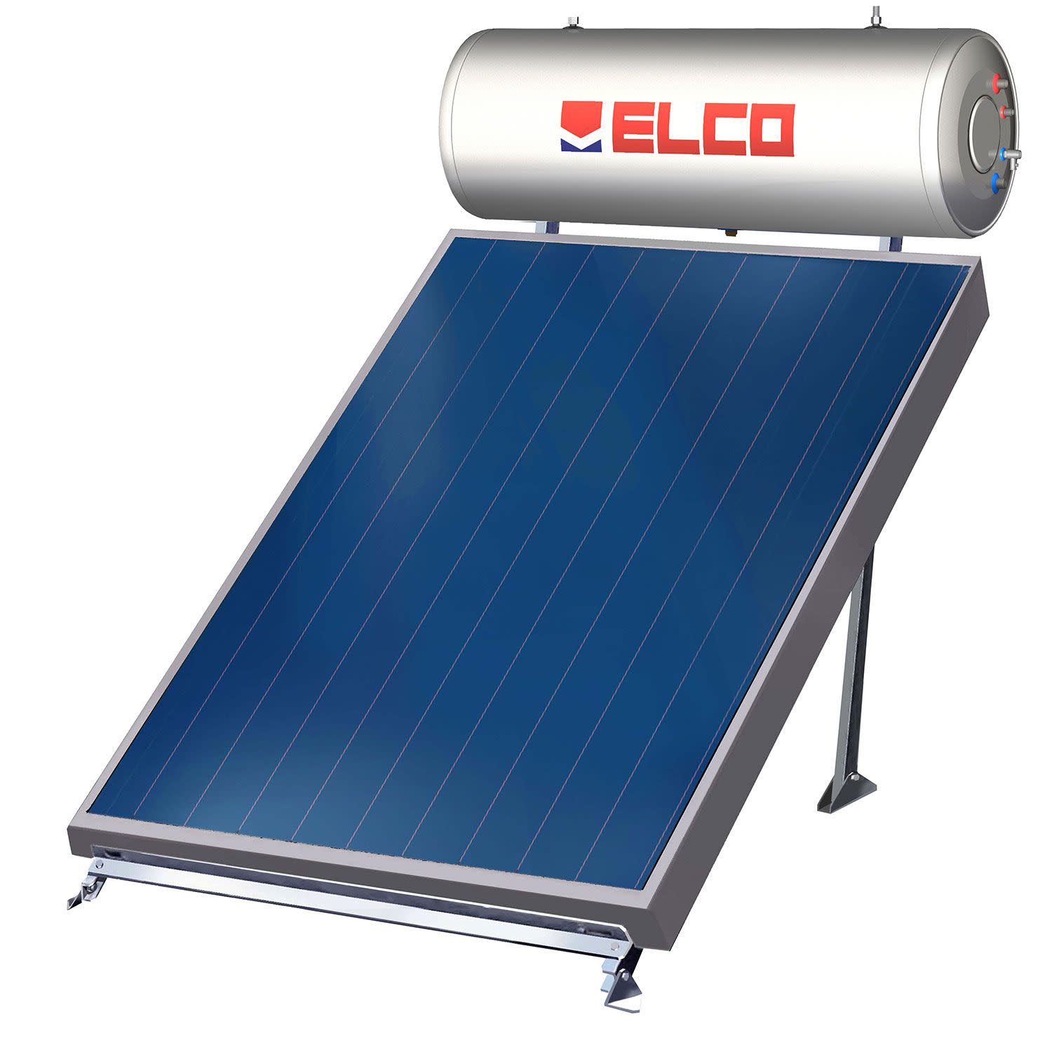 Εικόνα 1 του Elco Ηλιακός Θερμοσίφωνας Sol-Tech S2 160L/2.3τμ Τριπλής Ενέργειας Κεραμοσκεπής