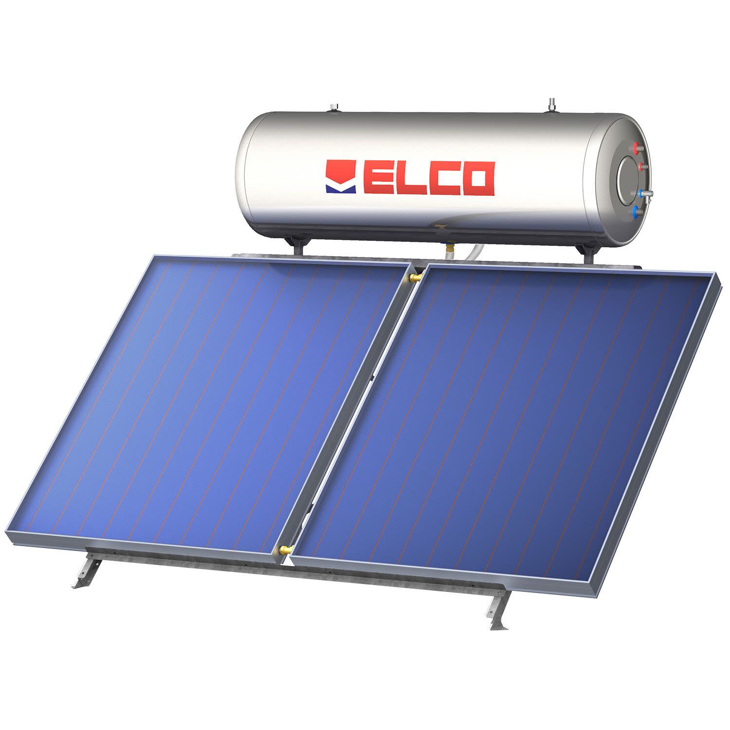 Εικόνα 1 του Elco Ηλιακός Θερμοσίφωνας Sol-Tech S2 200L/3.0τμ Τριπλής Ενέργειας Κεραμοσκεπής