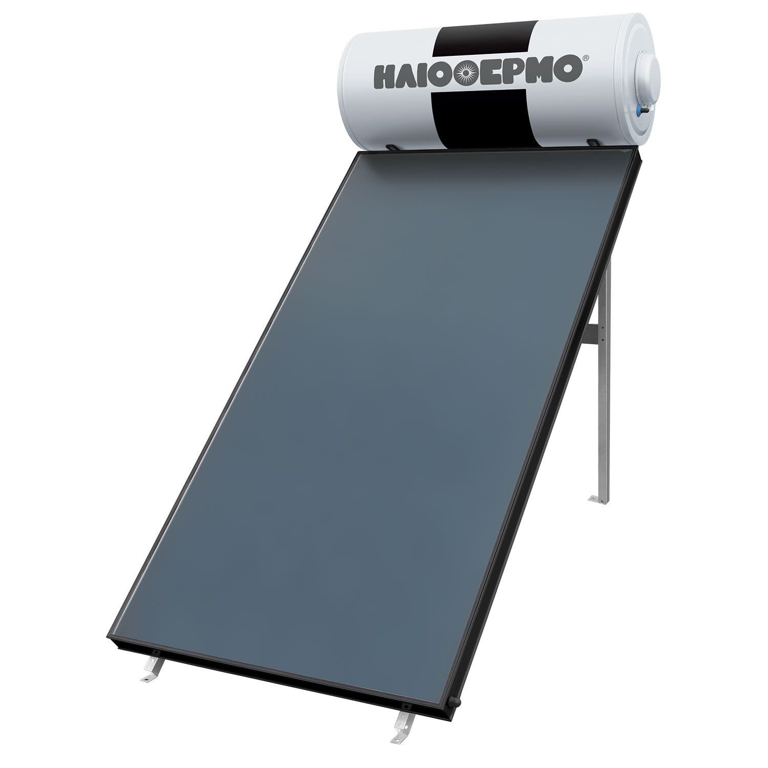 Sole Ηλιακός Θερμοσίφωνας ΗΛΙΟΘΕΡΜΟ Eco 150L/2τμ Τριπλής Ενέργειας Κεραμοσκεπής