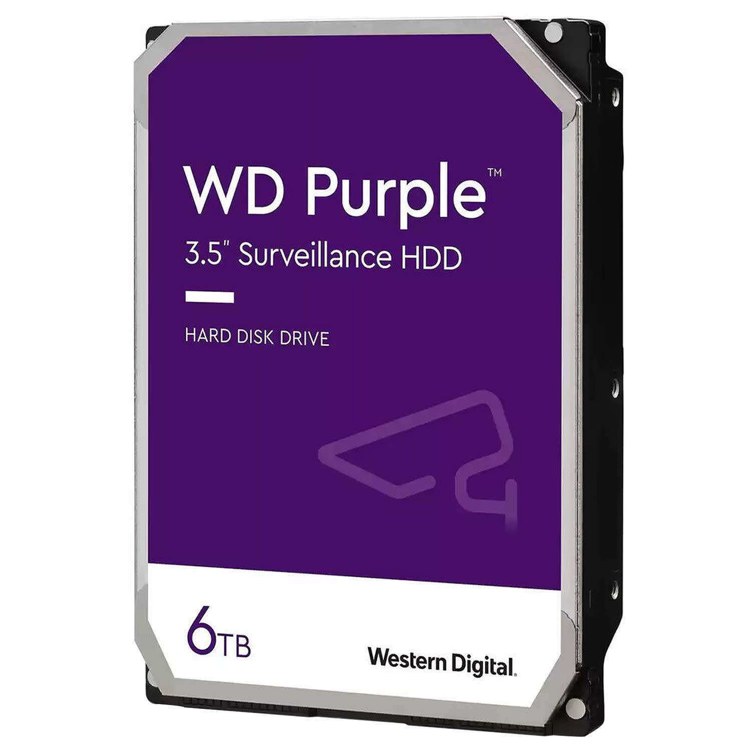 Κάνε κλικ για να δεις την εικόνα 1 του WD HDD Purple 6TB 3.5"