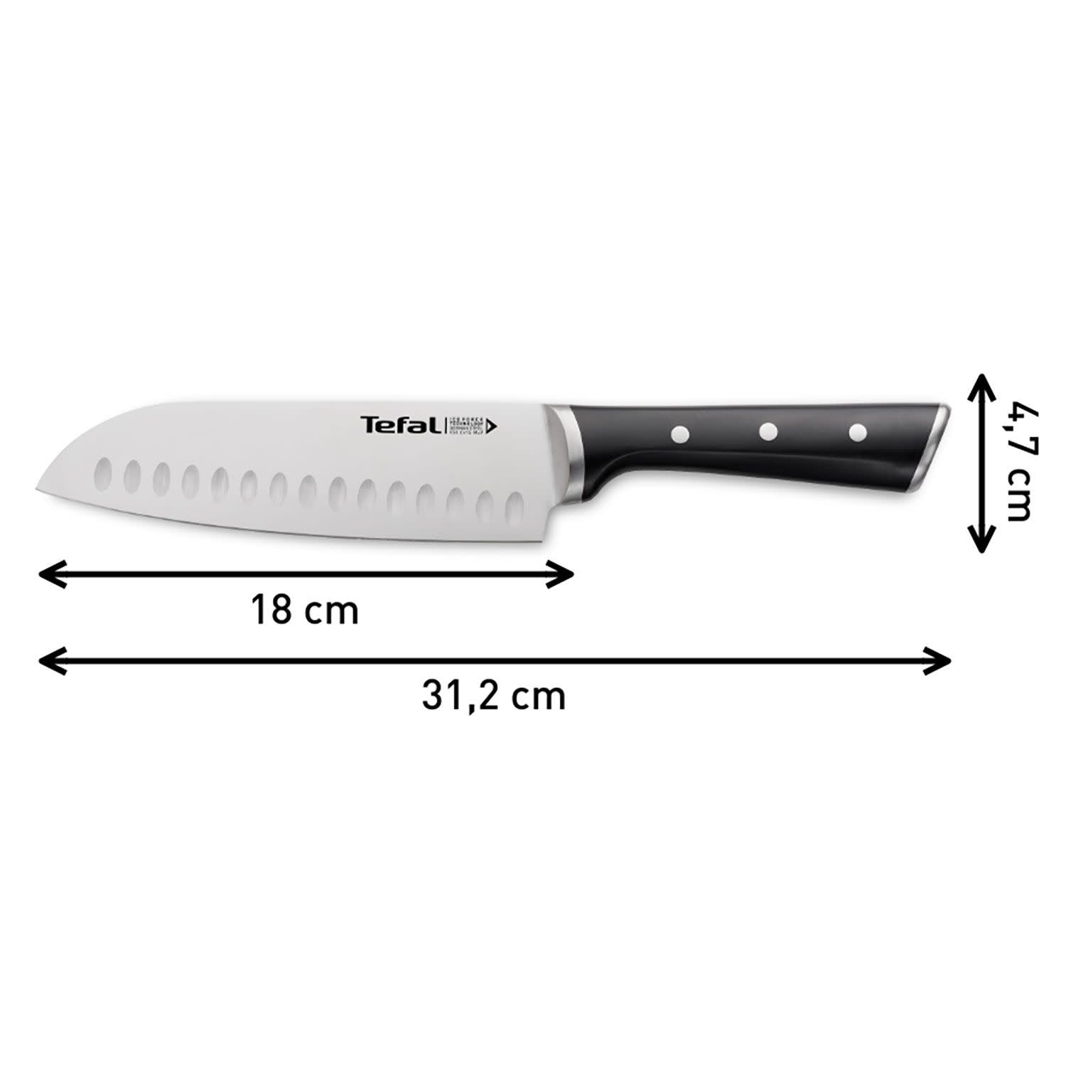 Κάνε κλικ για να δεις την εικόνα 6 του Tefal Μαχαίρι Santoku Max 18 cm K2320614