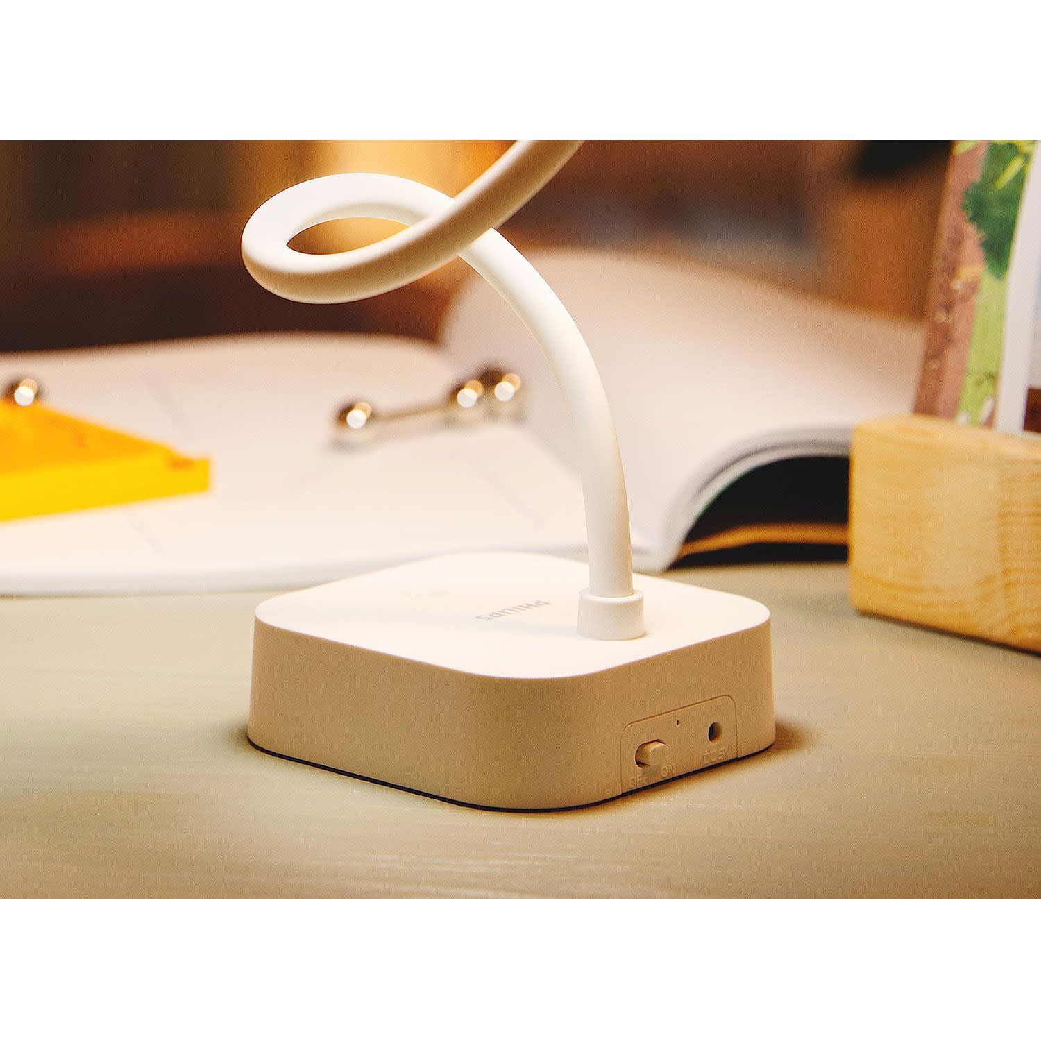 Εικόνα 5 του Philips Φωτιστικό Γραφείου Rock DSK211 Με USB Λευκό