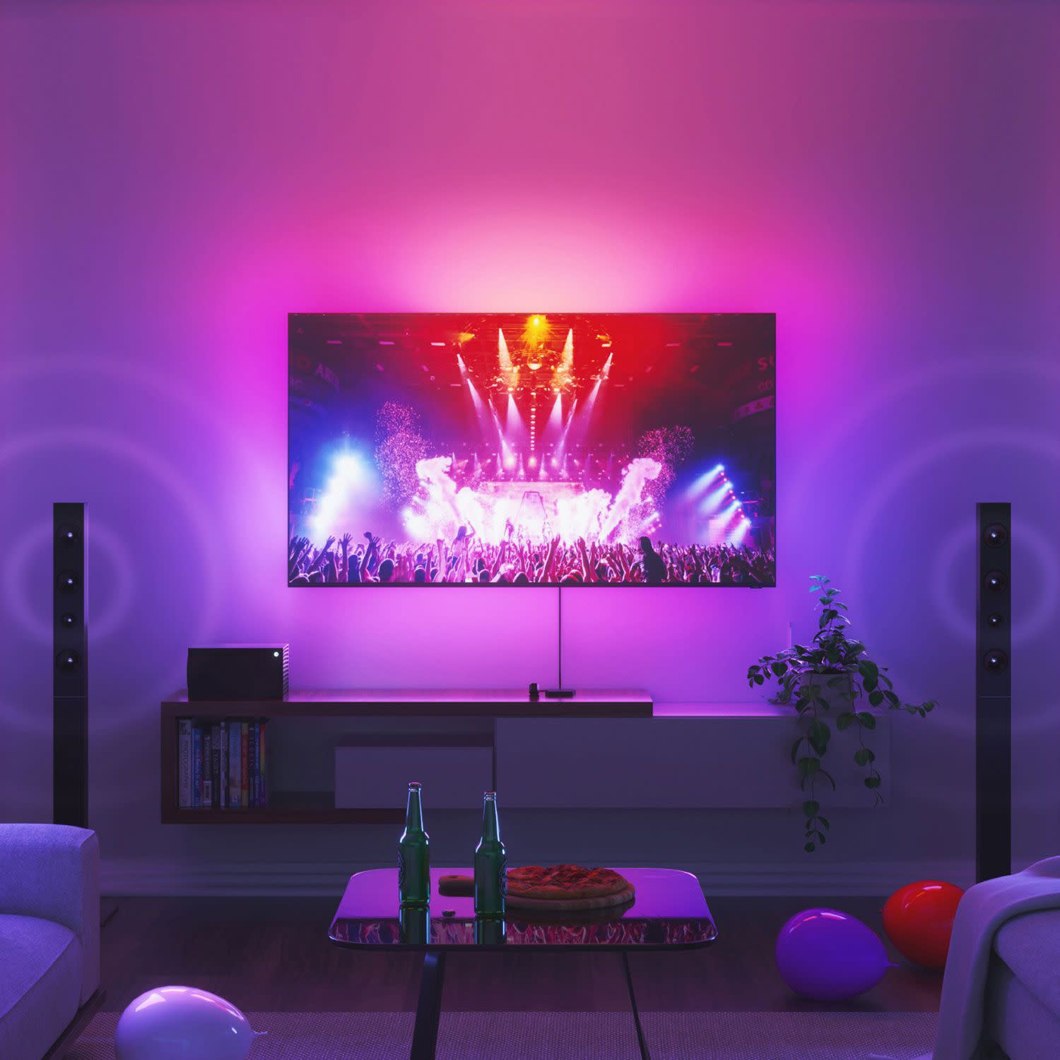 Εικόνα 3 του Nanoleaf 4D TV Screen Mirror Lightstrip 4m έως 65"