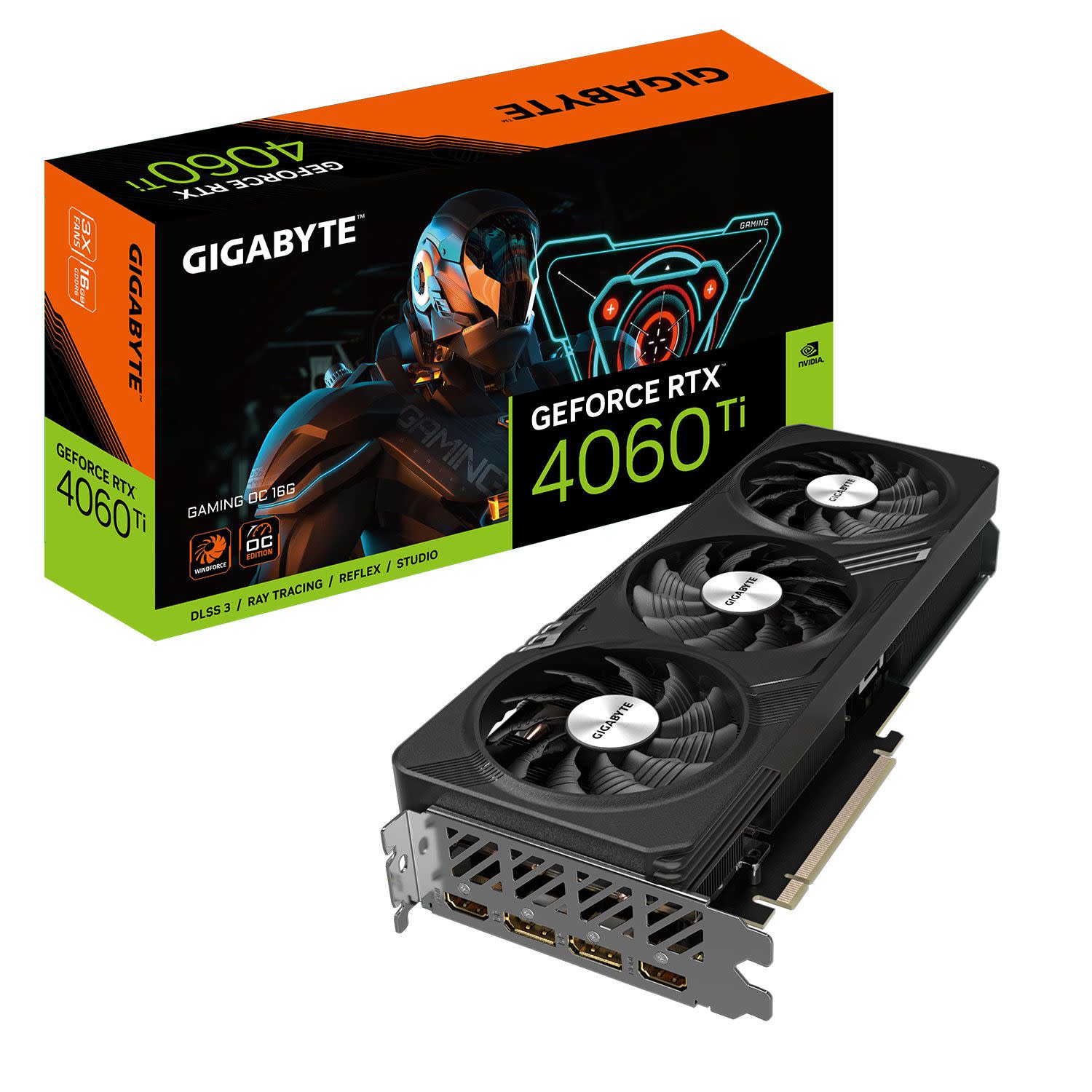 Εικόνα 1 του Gigabyte VGA GeForce RTX 4060 Ti GAMING OC 16 GB