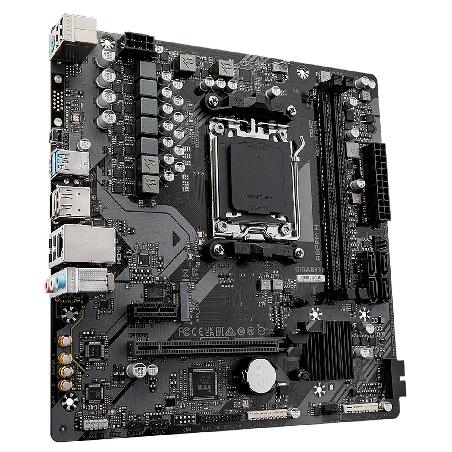 Κάνε κλικ για να δεις την εικόνα 3 του Gigabyte Motherboard A620M H (A620/AM5/DDR5)
