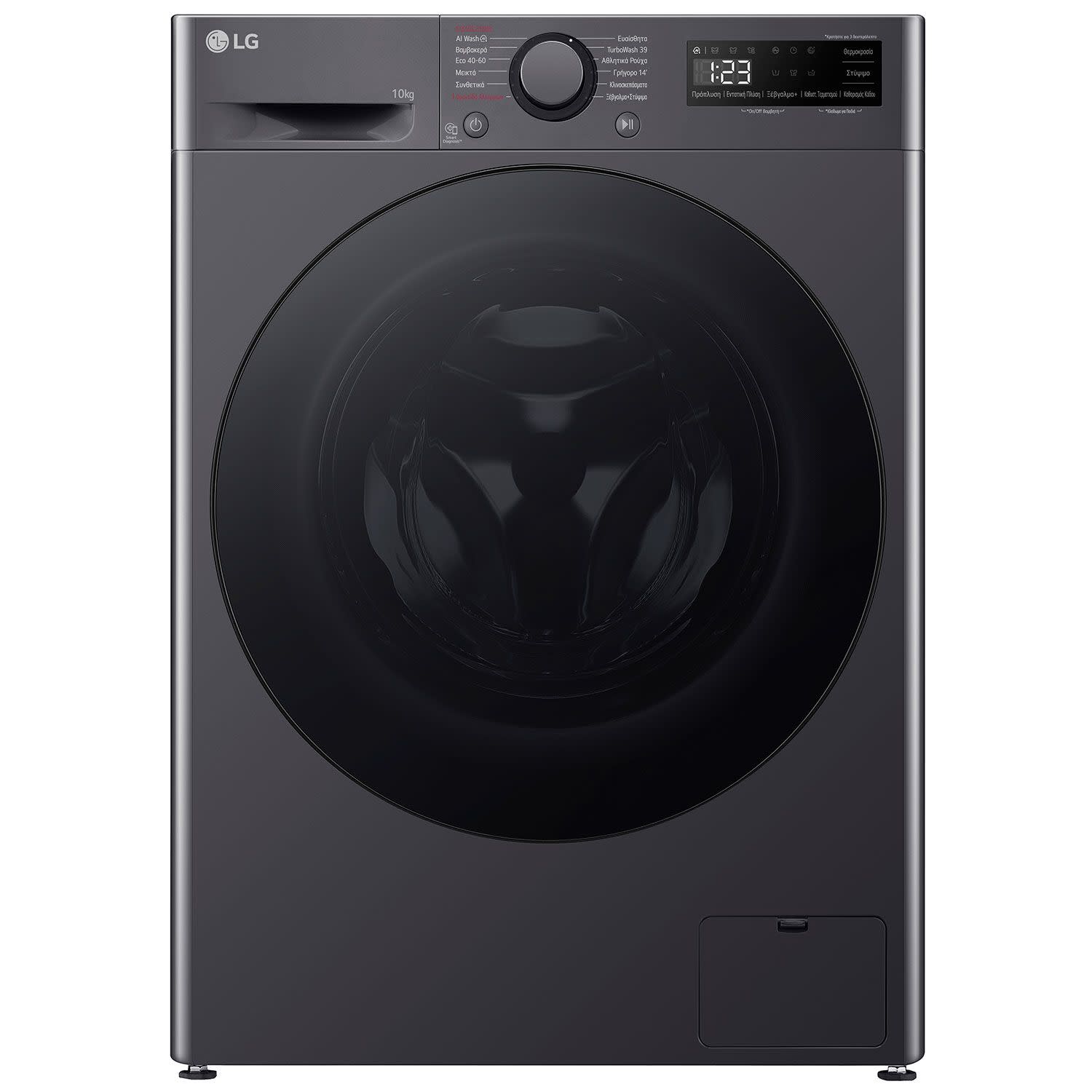 LG F4R5010TSMB Πλυντήριο Ρούχων 10,00 kg