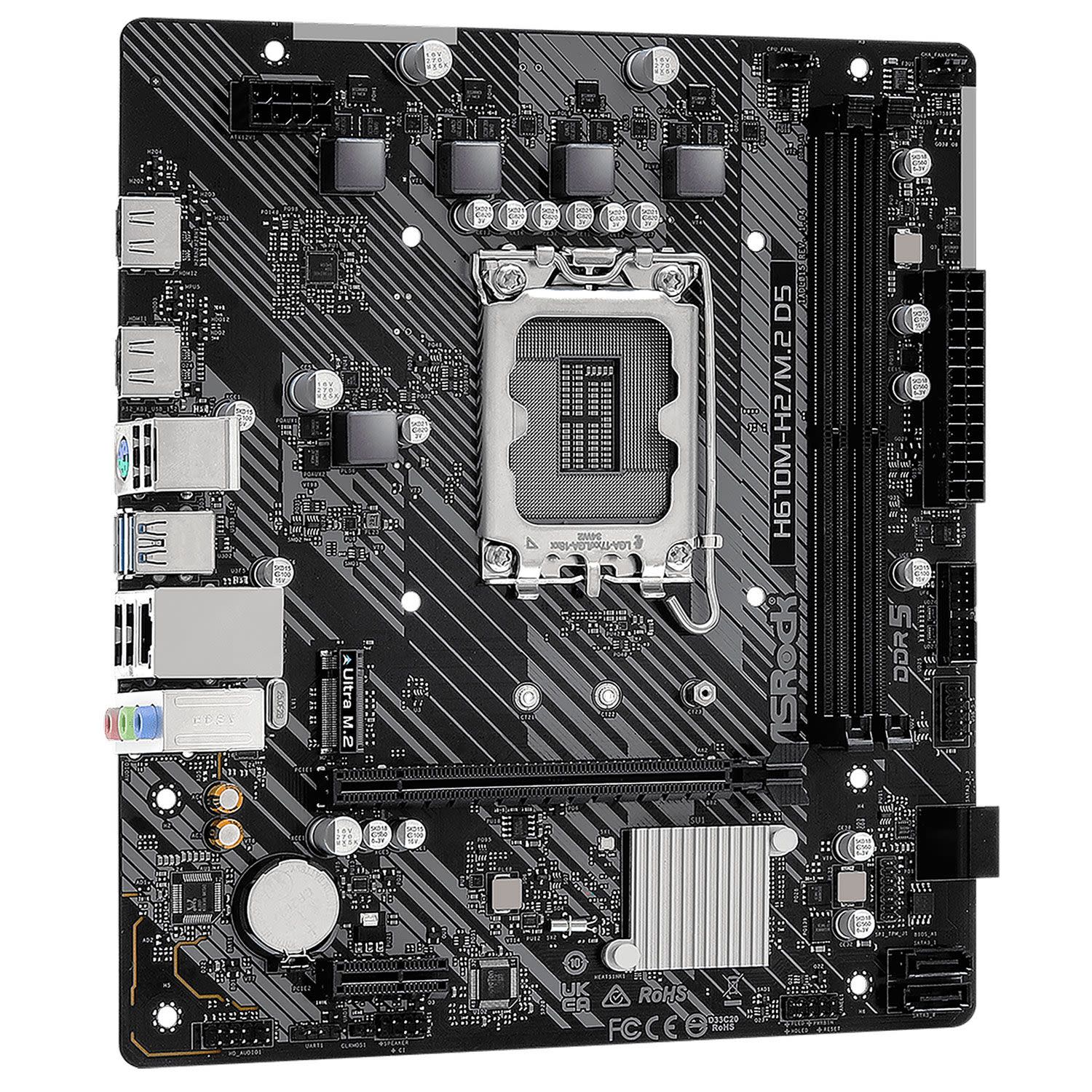 Εικόνα 4 του Asrock Motherboard H610M H2/M.2 D5 (H610/1700/DDR5)