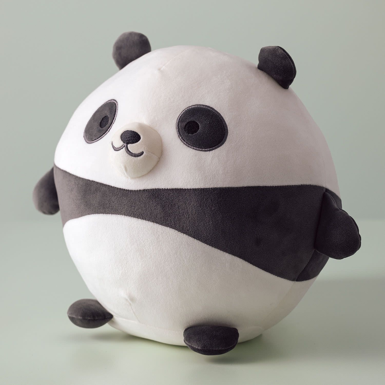 Εικόνα 1 του tikl Λούτρινο Στρογγυλό Panda 34εκ.