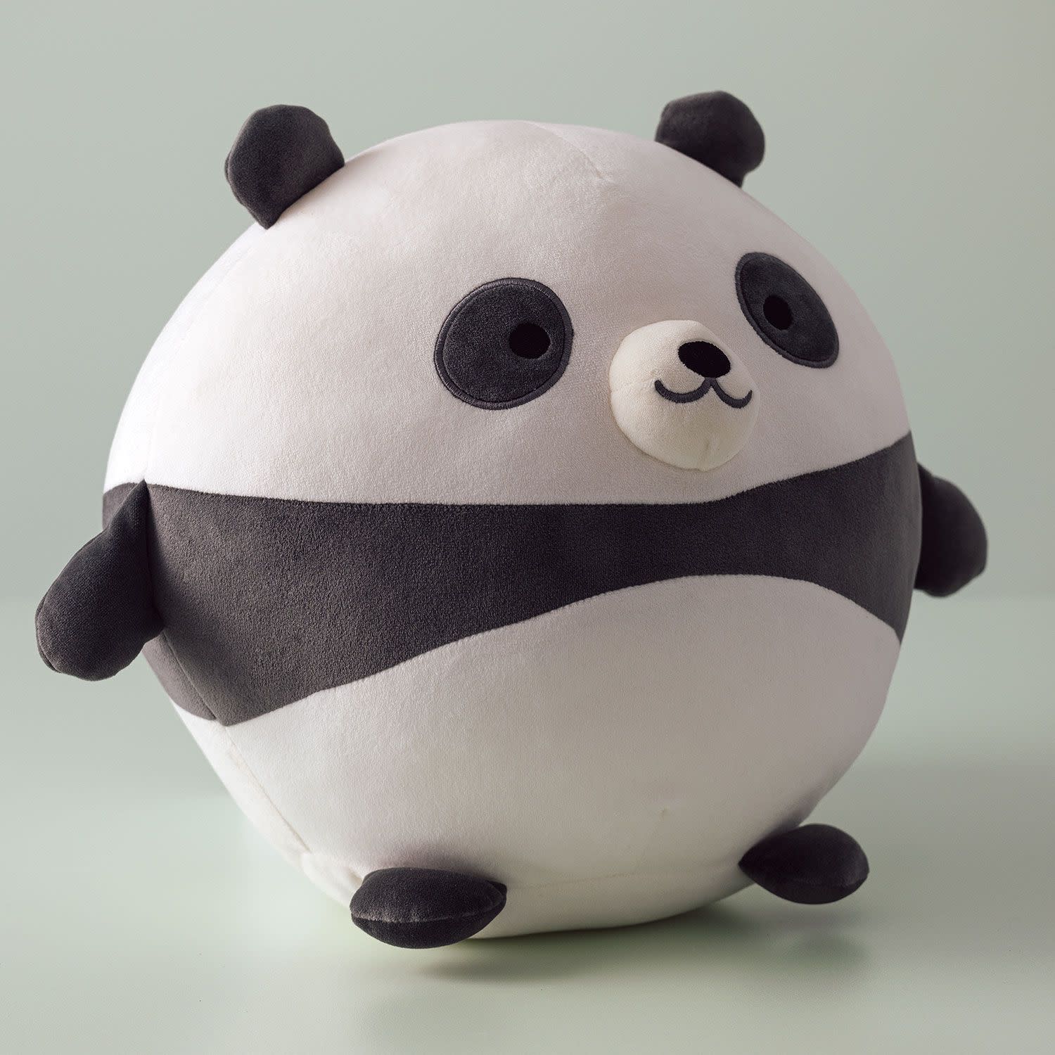 Εικόνα 2 του tikl Λούτρινο Στρογγυλό Panda 34εκ.