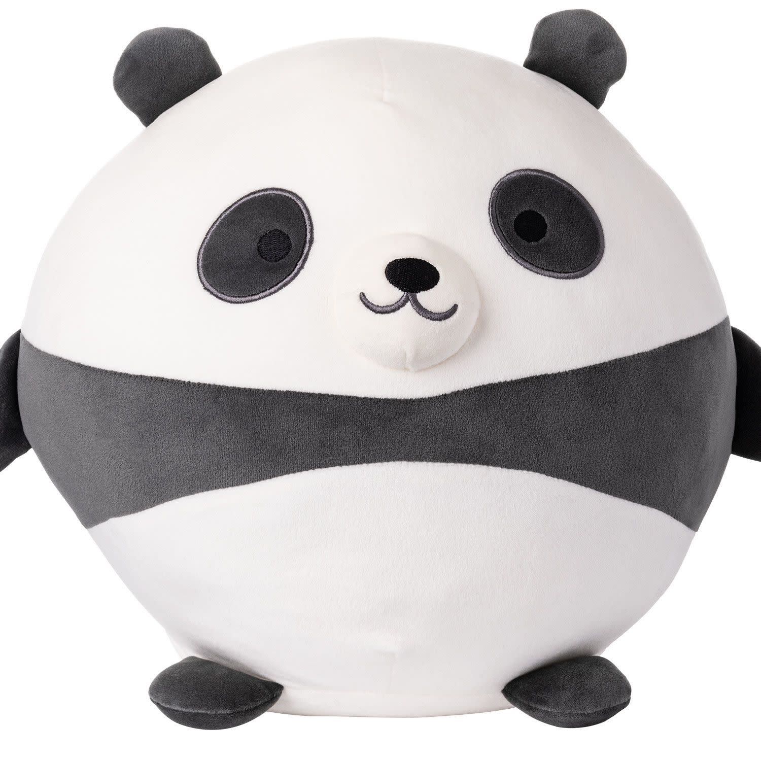 Εικόνα 5 του tikl Λούτρινο Στρογγυλό Panda 34εκ.