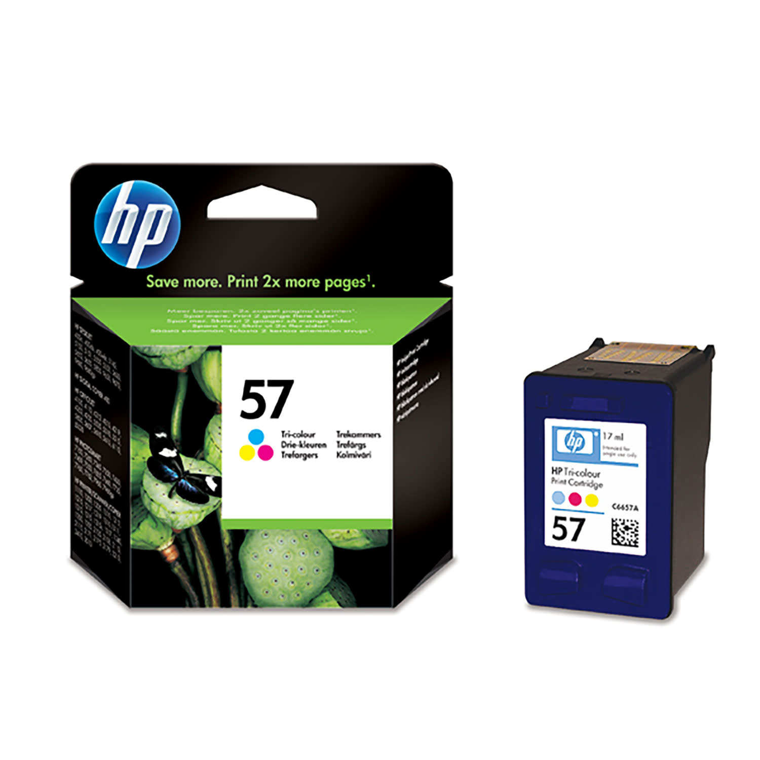 Εικόνα 1 του Μελάνι HP 57 Colour