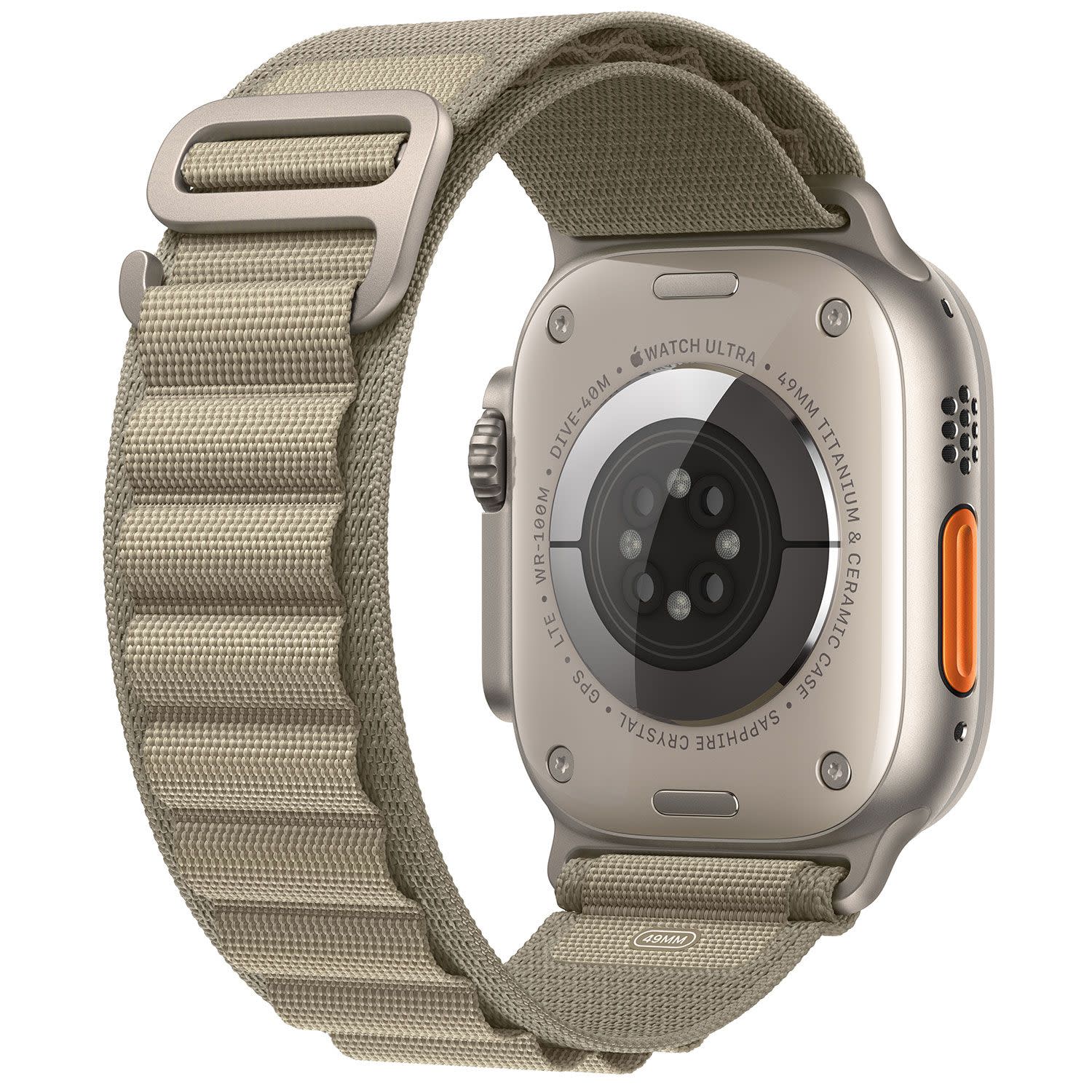 Εικόνα 3 του Apple Watch Ultra 2 49mm Olive Alpine Loop Medium
