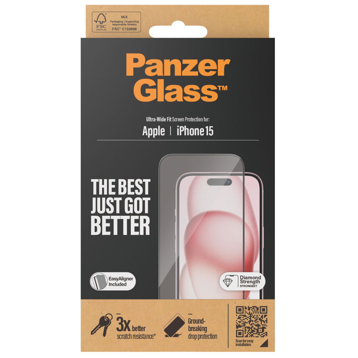 Εικόνα 4 του PanzerGlass iPhone 15