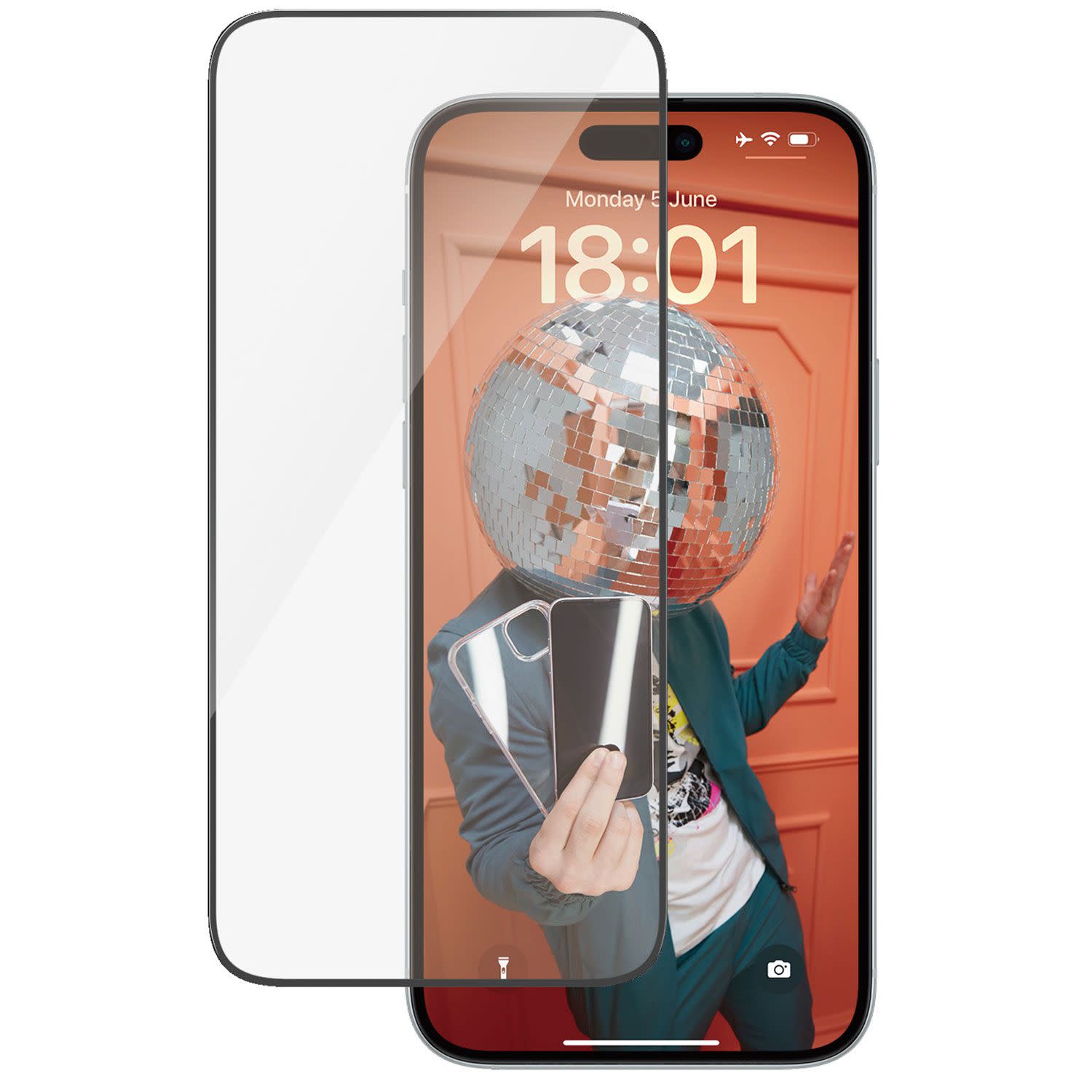 Εικόνα 1 του PanzerGlass iPhone 15 Plus