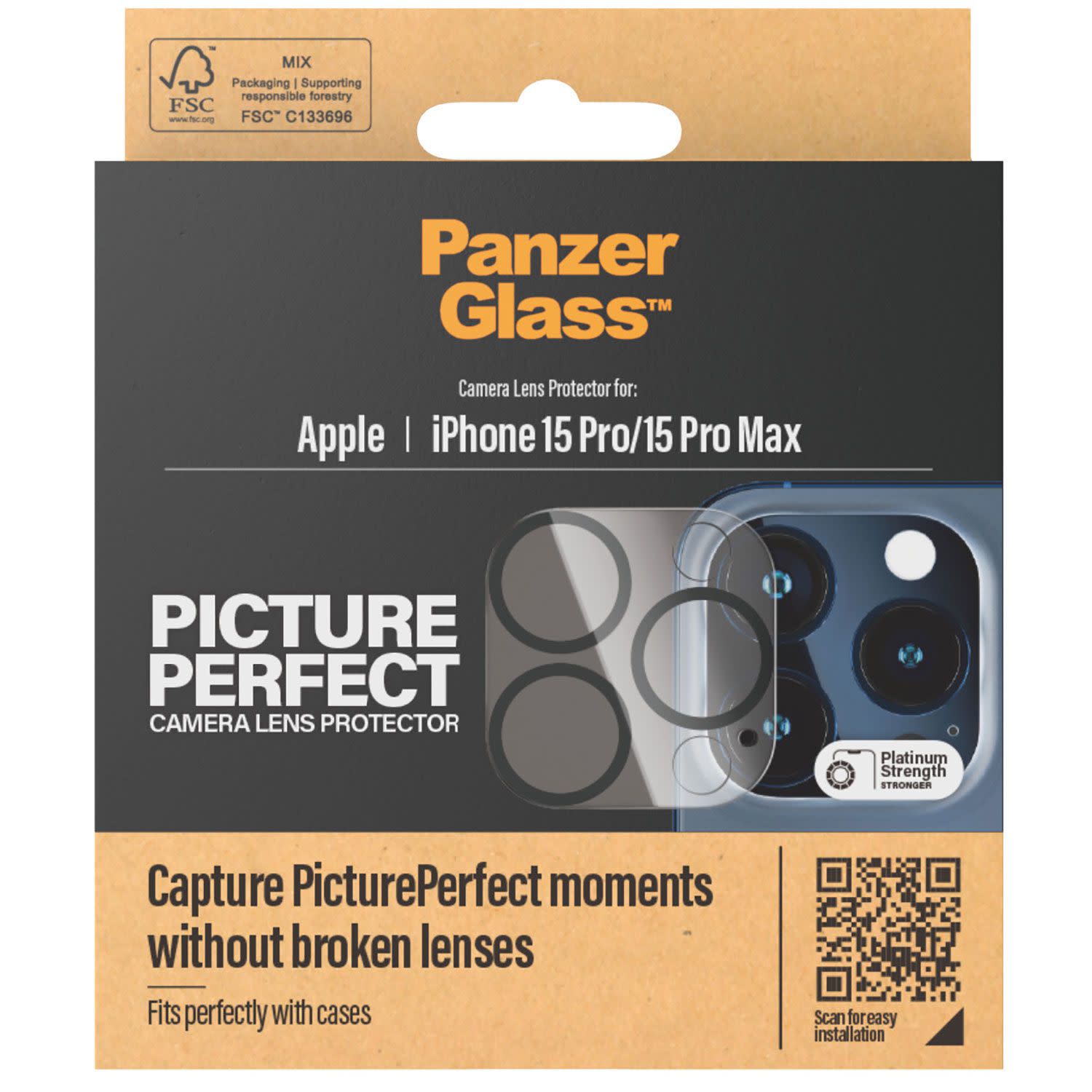 Εικόνα 4 του PanzerGlass Lens iPhone 15 Pro/Pro Max
