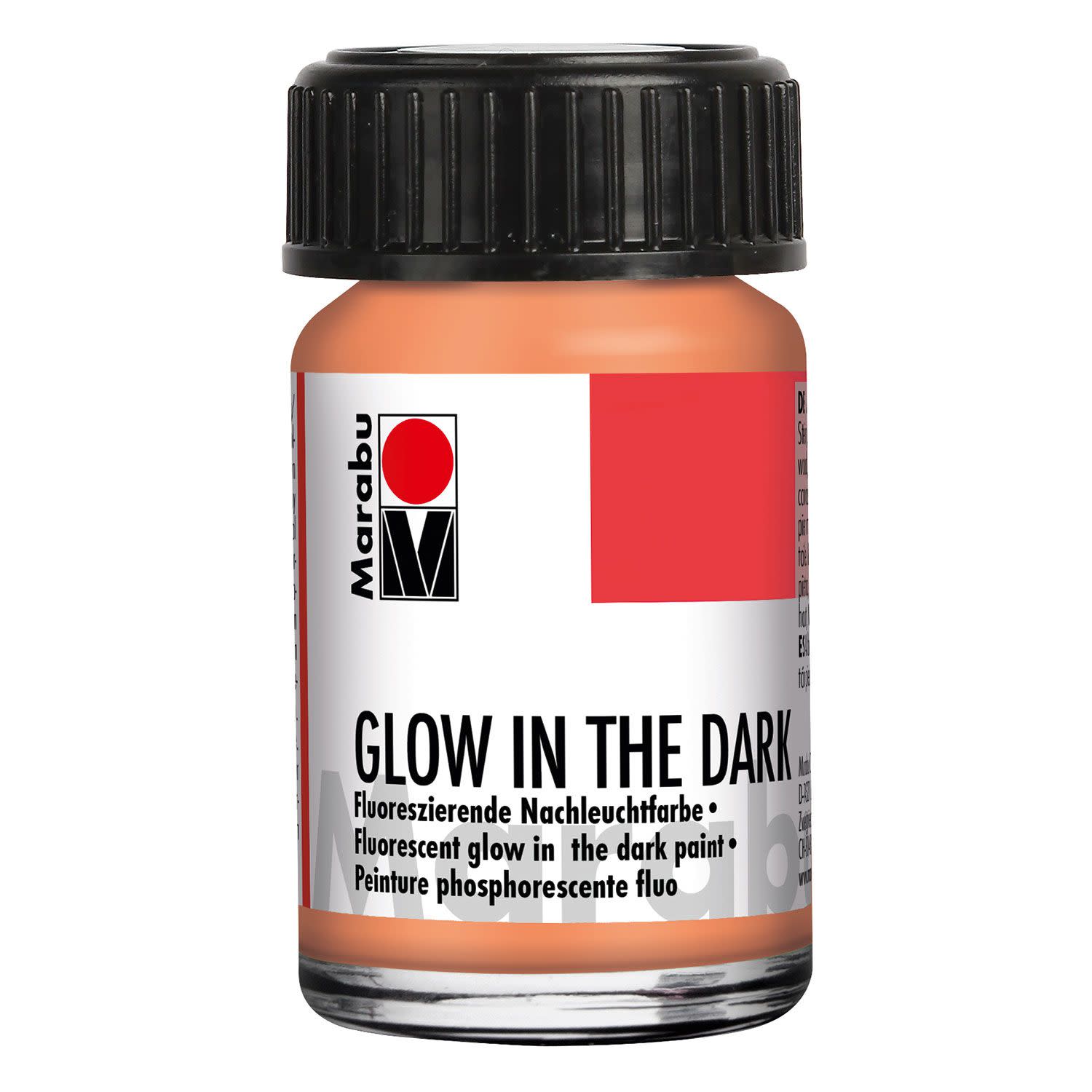 Εικόνα 3 του Marabu Ακρυλικά Χρώματα Glow In The Dark 3*15ml