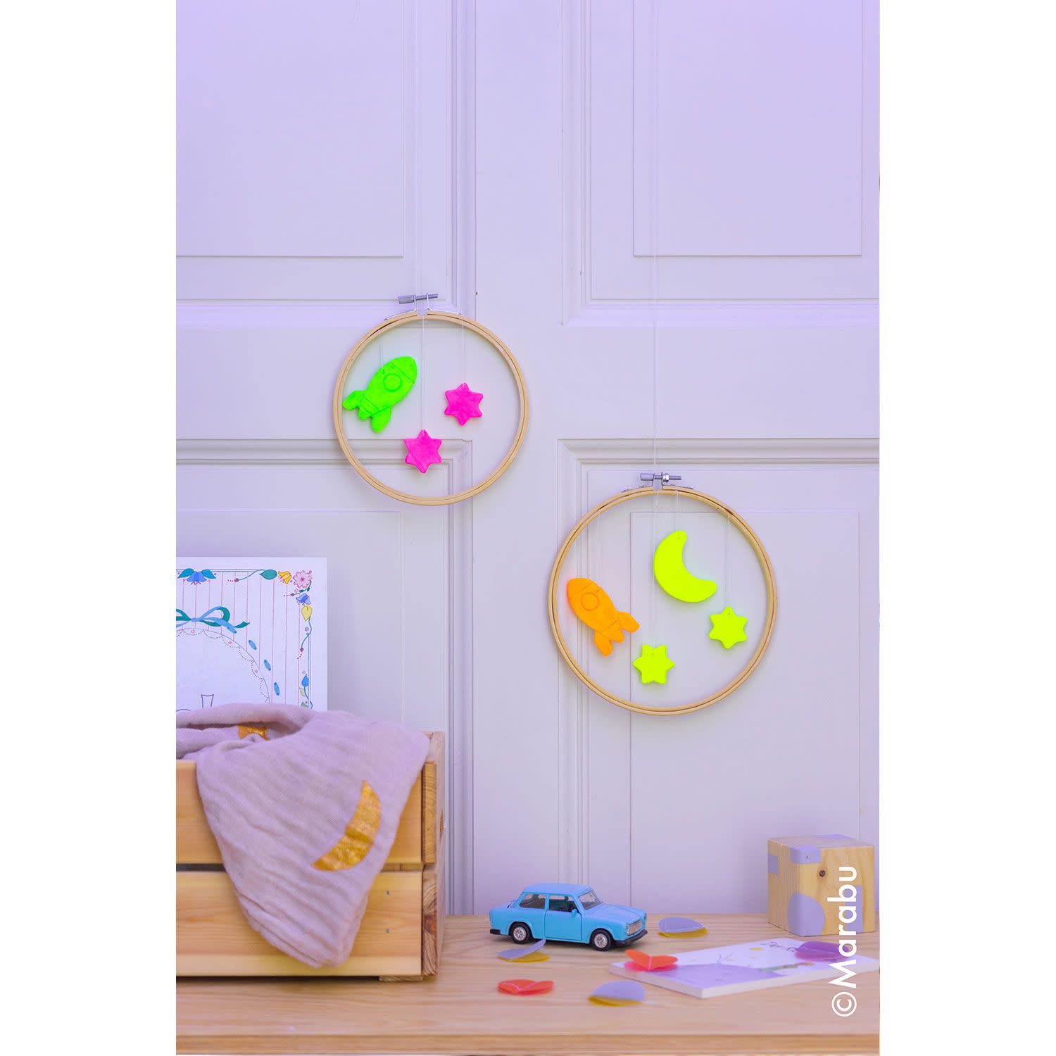 Εικόνα 6 του Marabu Ακρυλικά Χρώματα Glow In The Dark 3*15ml