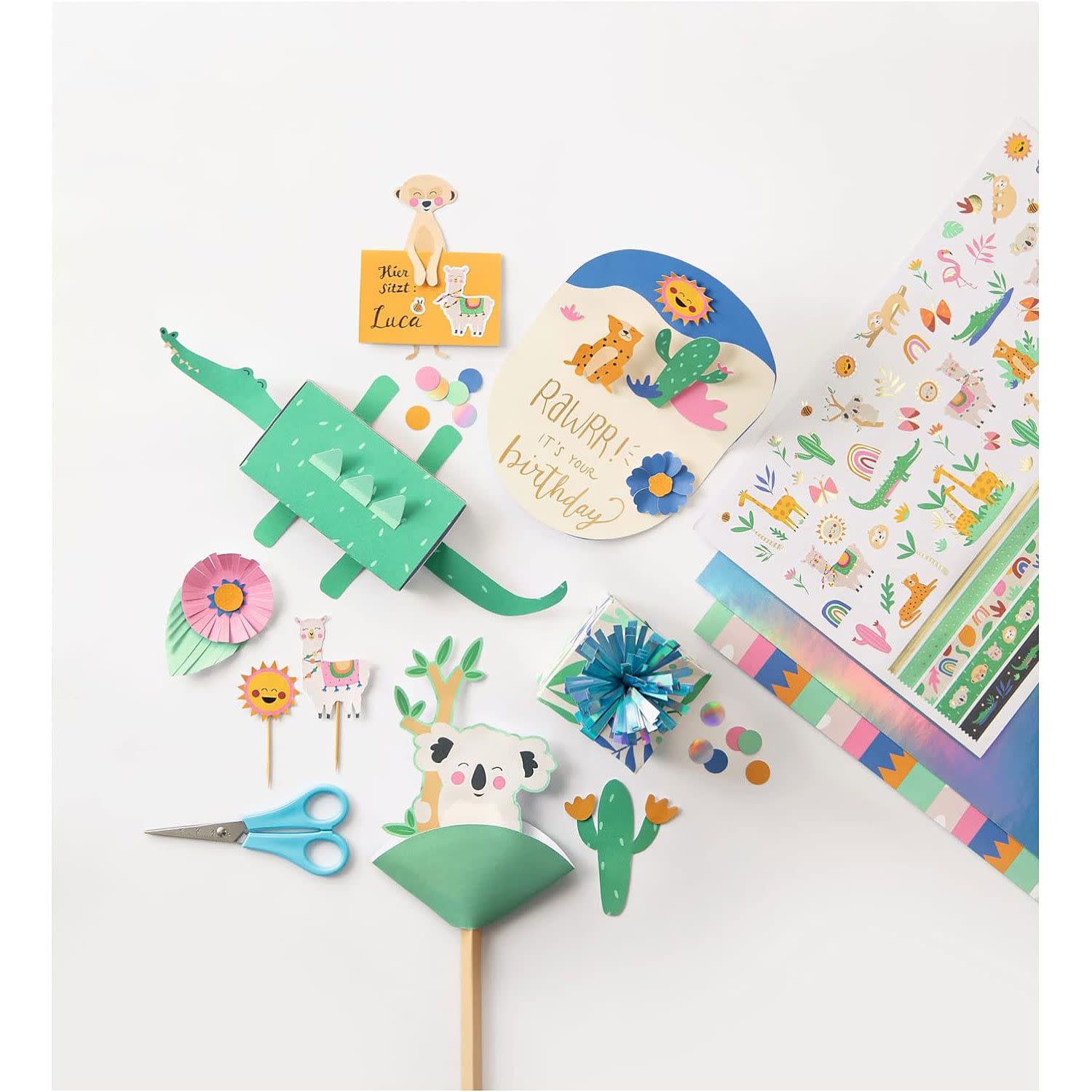 Εικόνα 2 του Folia Μπλόκ Χειροτεχνίας Sweet Safari 24x34cm 27Φύλλα