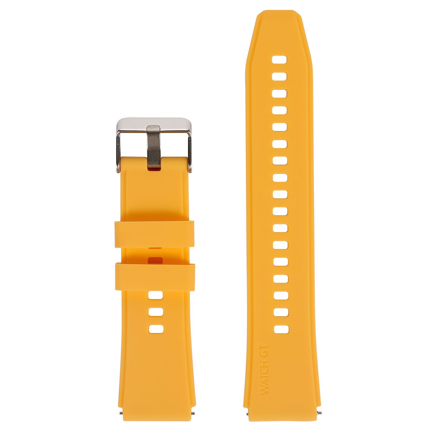 Εικόνα 3 του Sentio Universal Smartwatch Straps 20mm Silicone Λιλά-Κίτρινο