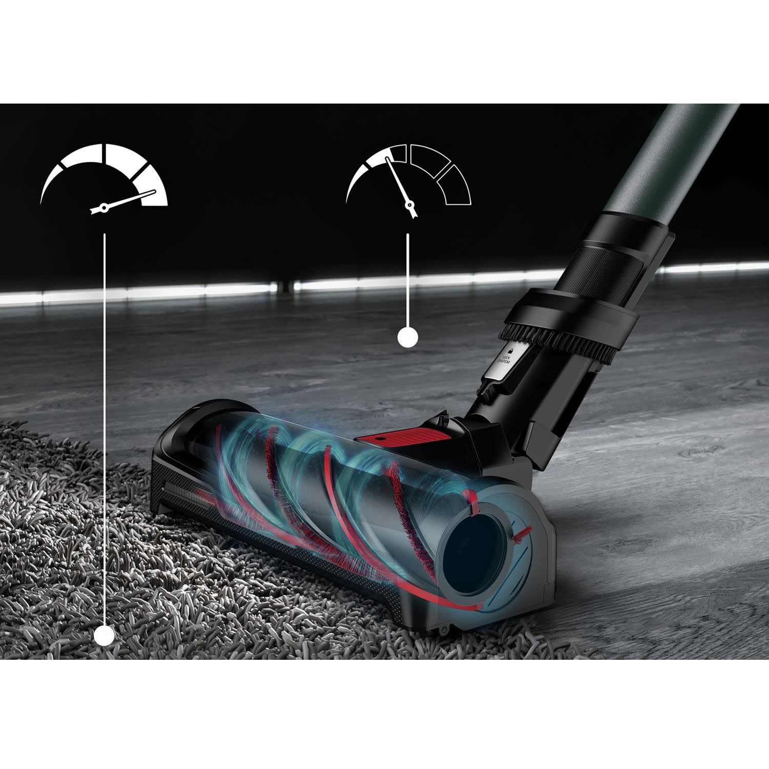 Εικόνα 4 του Rowenta Σκούπα Stick Επαναφ/μενη RH98C8 X-Force Flex 12.60 Aqua