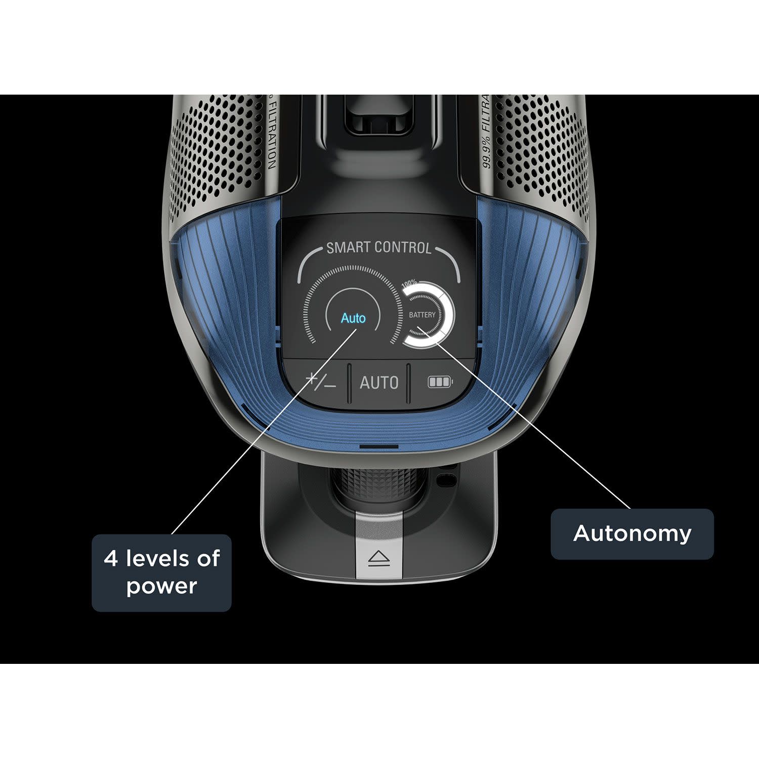 Εικόνα 10 του Rowenta Σκούπα Stick Επαναφ/μενη RH98C8 X-Force Flex 12.60 Aqua