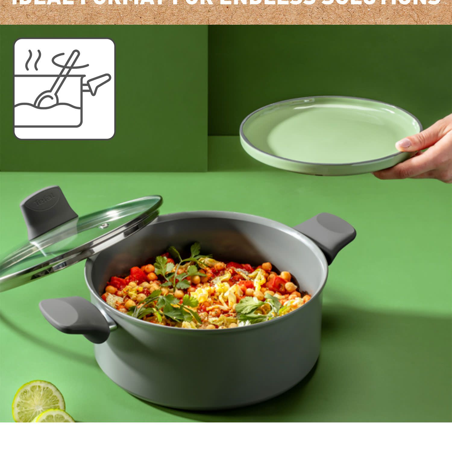 Εικόνα 6 του Tefal Κατσαρόλα Renew 24,00 cm