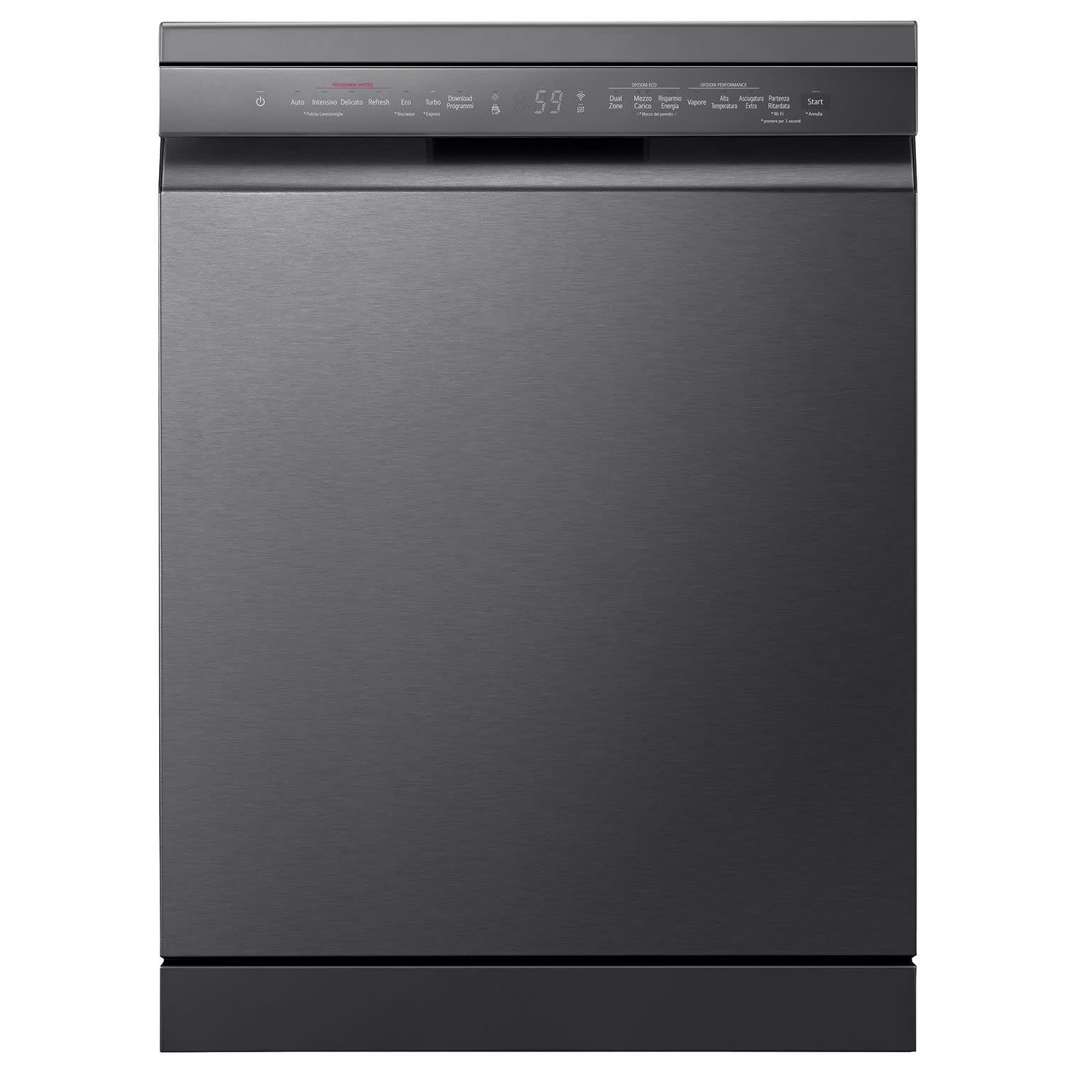 Εικόνα 1 του LG DF365FMS Πλυντήριο Πιάτων Ελεύθερο 60 cm