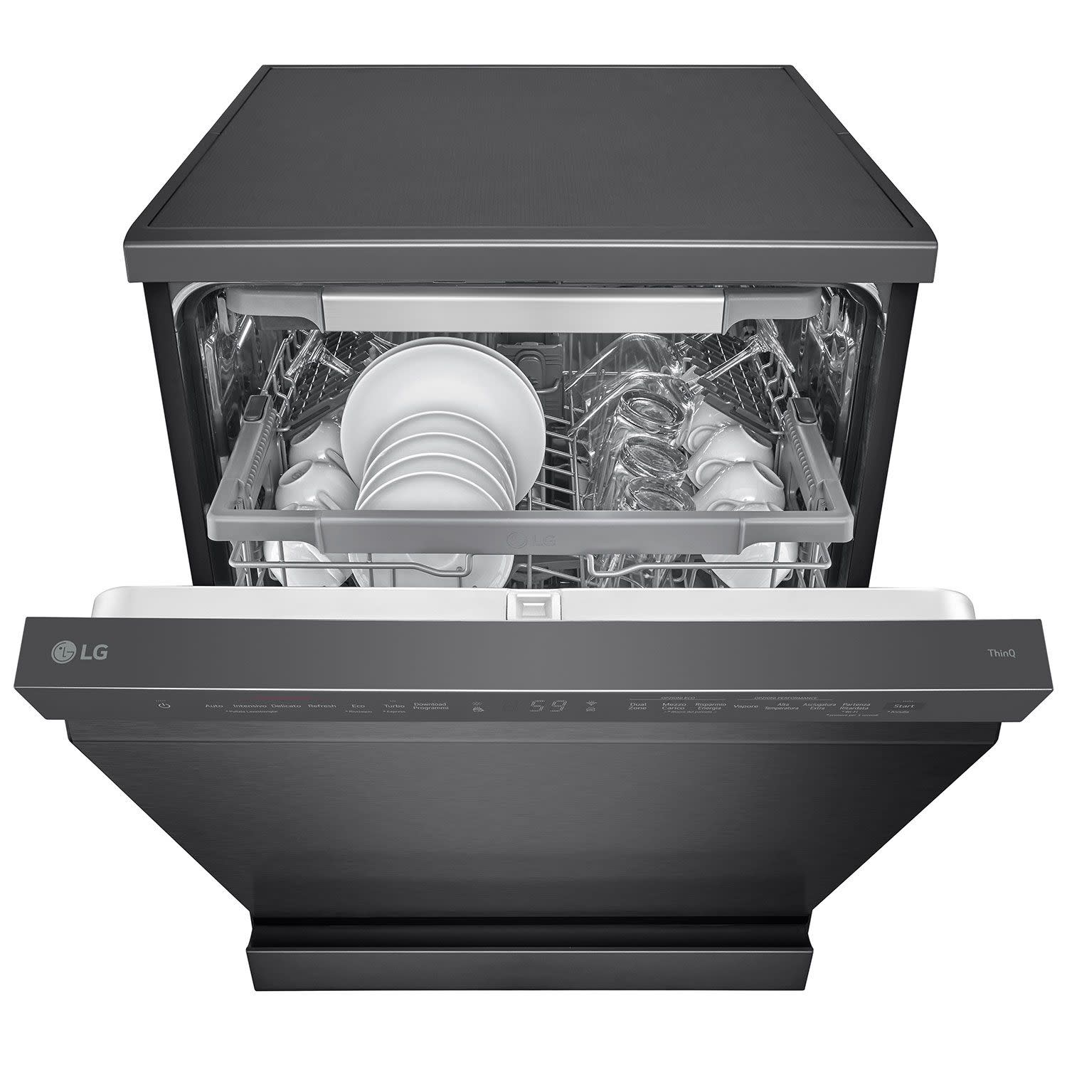 Εικόνα 2 του LG DF365FMS Πλυντήριο Πιάτων Ελεύθερο 60 cm