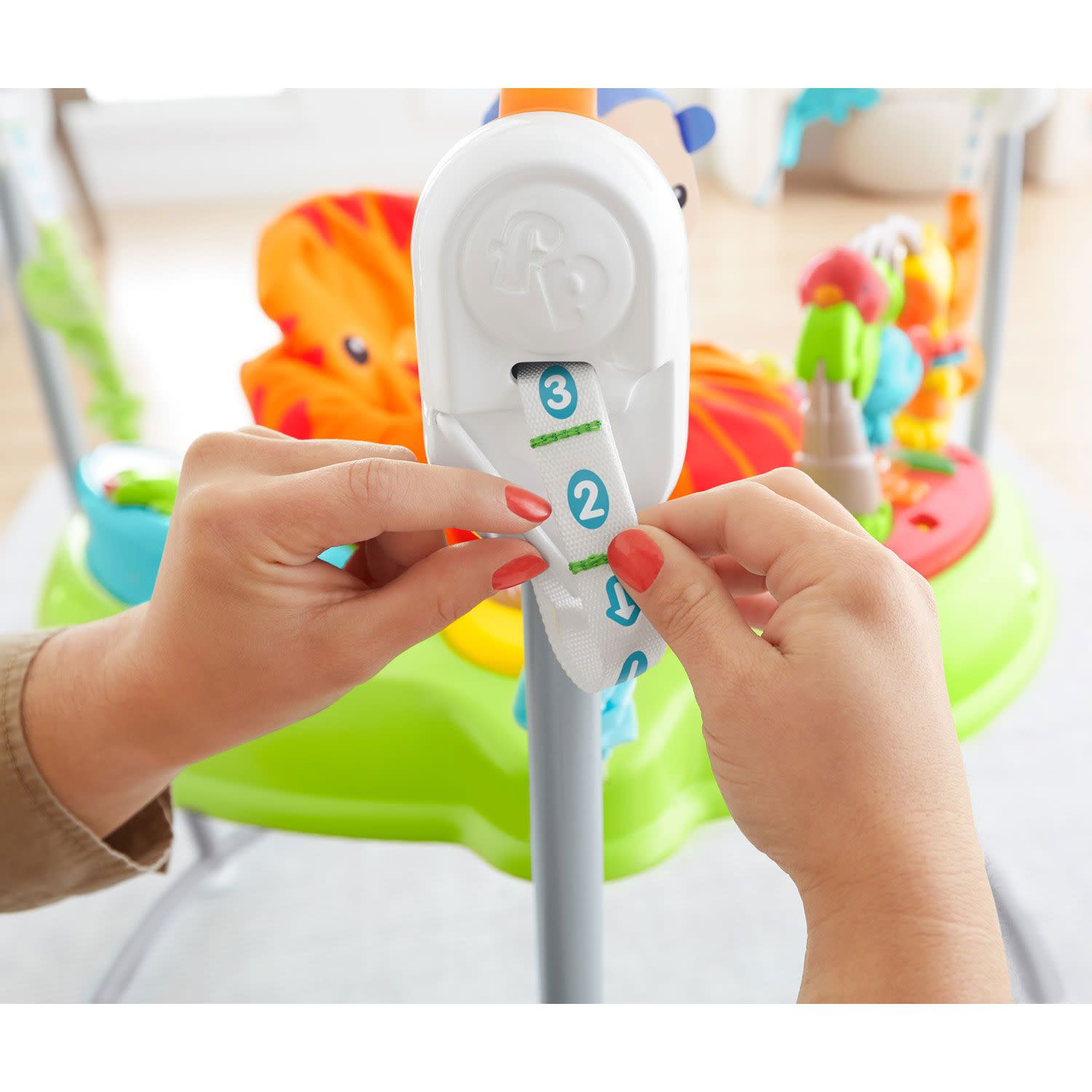 Εικόνα 3 του Fisher Price Mattel Jumperoo Λιονταράκι