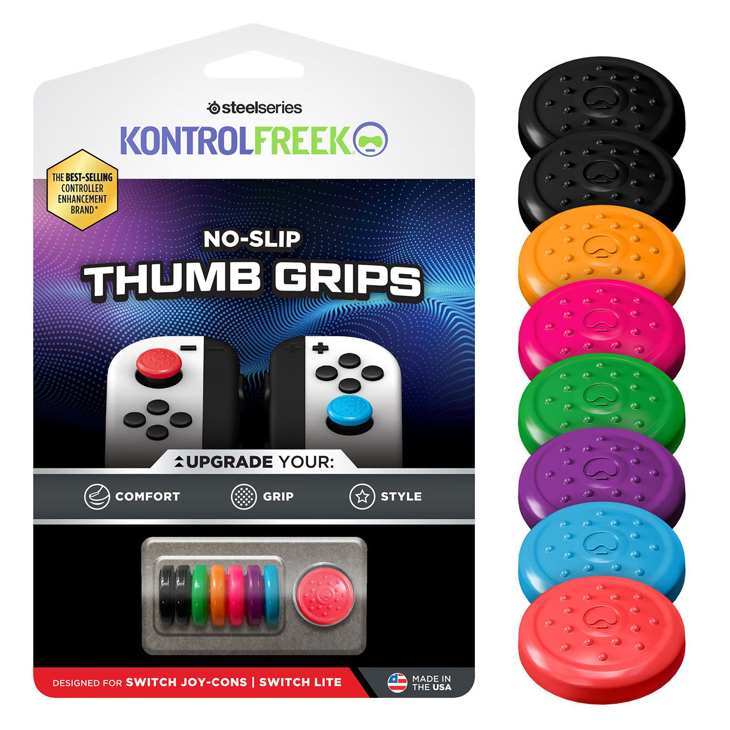 Εικόνα 1 του KontrolFreek NoSlip Thumbsgrip 8pk Joy-con