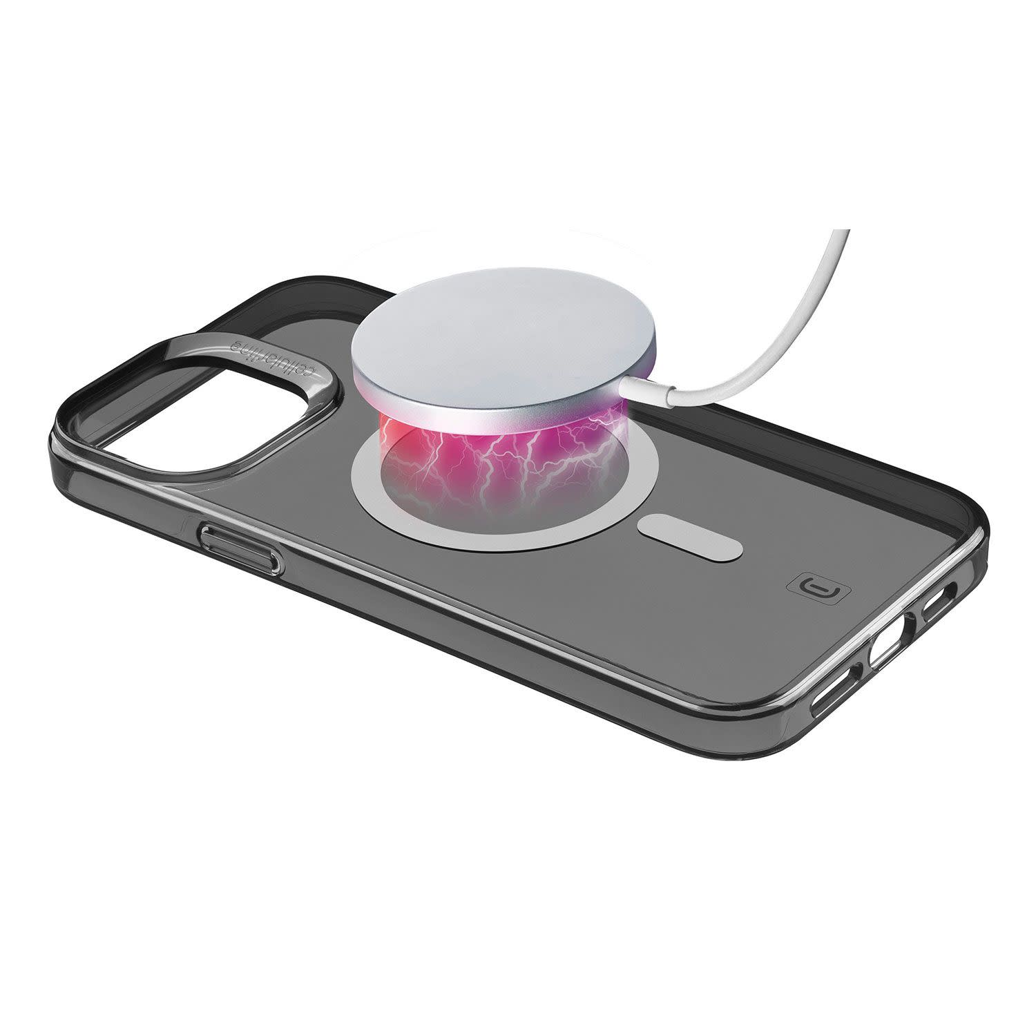 Εικόνα 2 του Cellularline Θήκη Back Cover για Apple iPhone 15 Gloss Mag Μαύρη