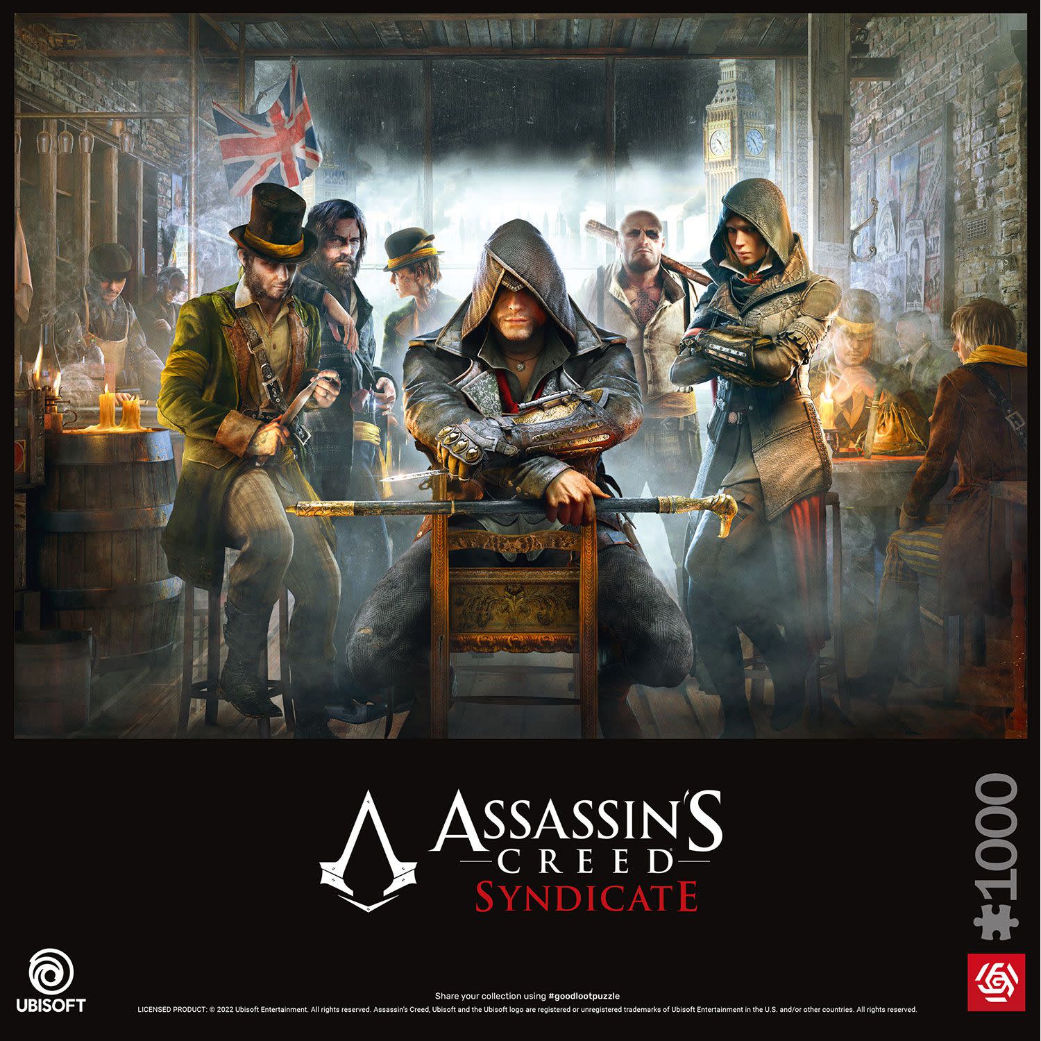 Εικόνα 2 του Good Loot Assassin's Creed Syndicate:The Tavern Puzzles 1000 pcs