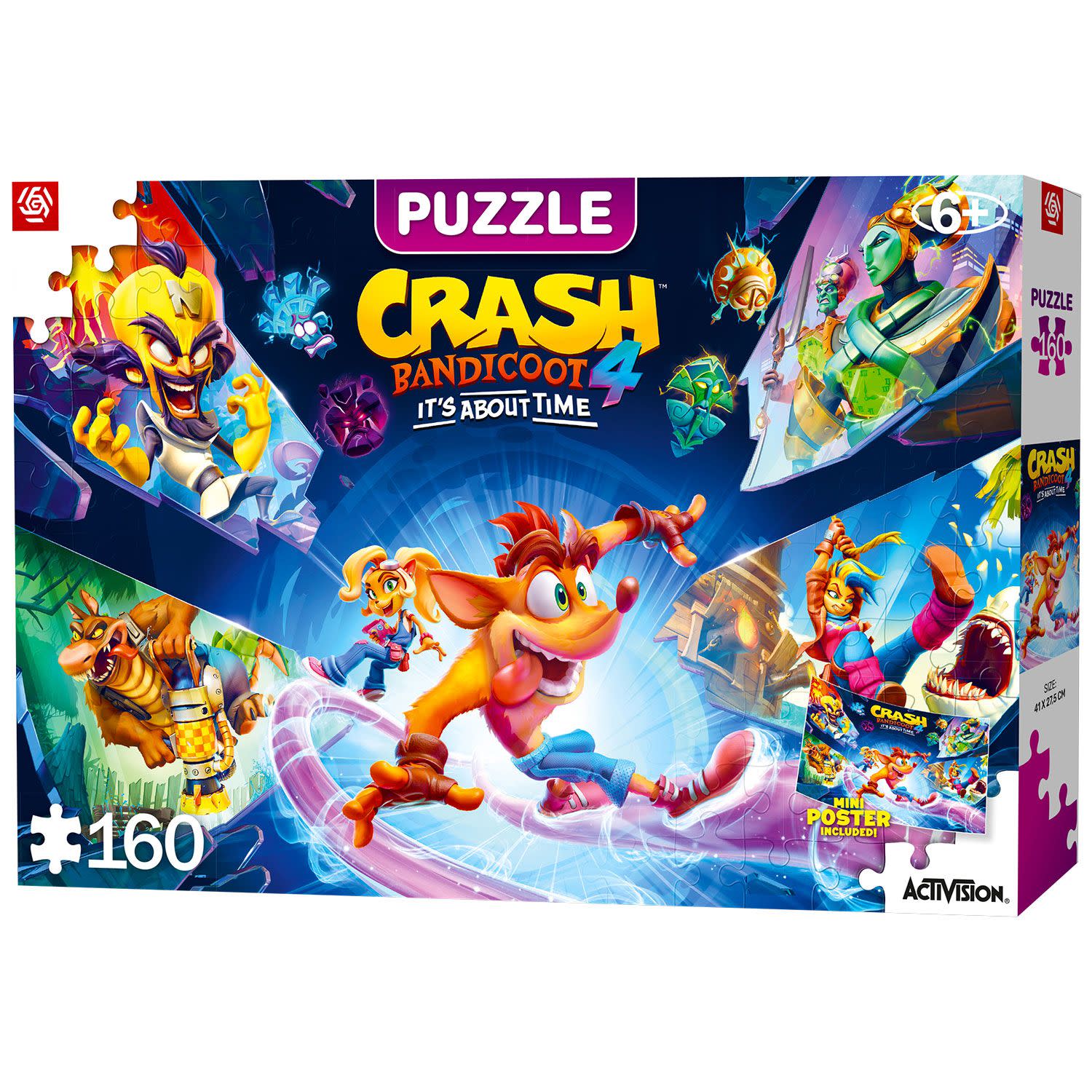 Εικόνα 1 του Good Loot Kids:Crash Bandicoot 4:It's About Time Puzzles 160 pcs