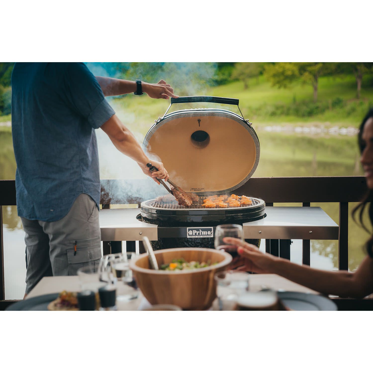 Εικόνα 8 του Primo Grills Ψησταριά Κάρβουνου PGCXLHG