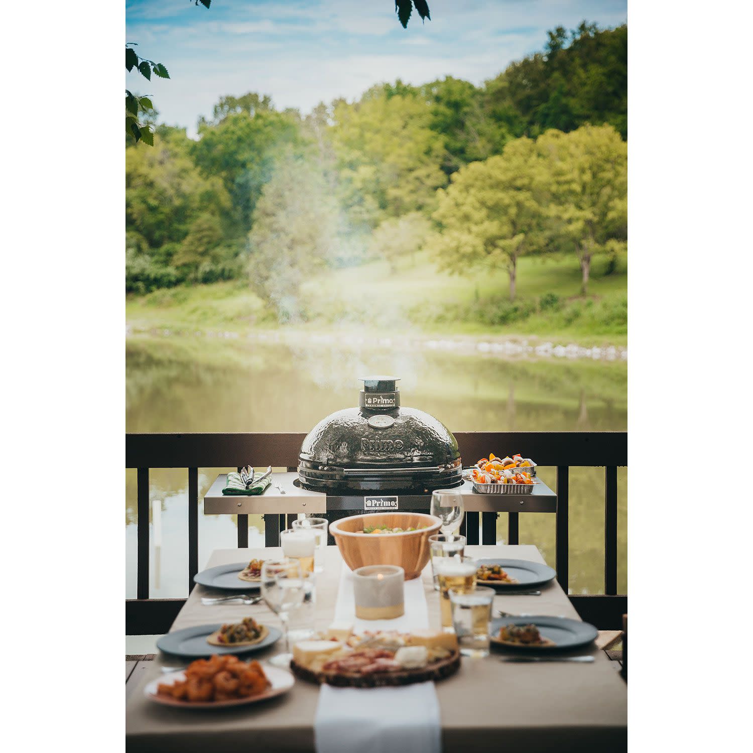 Εικόνα 9 του Primo Grills Ψησταριά Κάρβουνου PGCXLHG