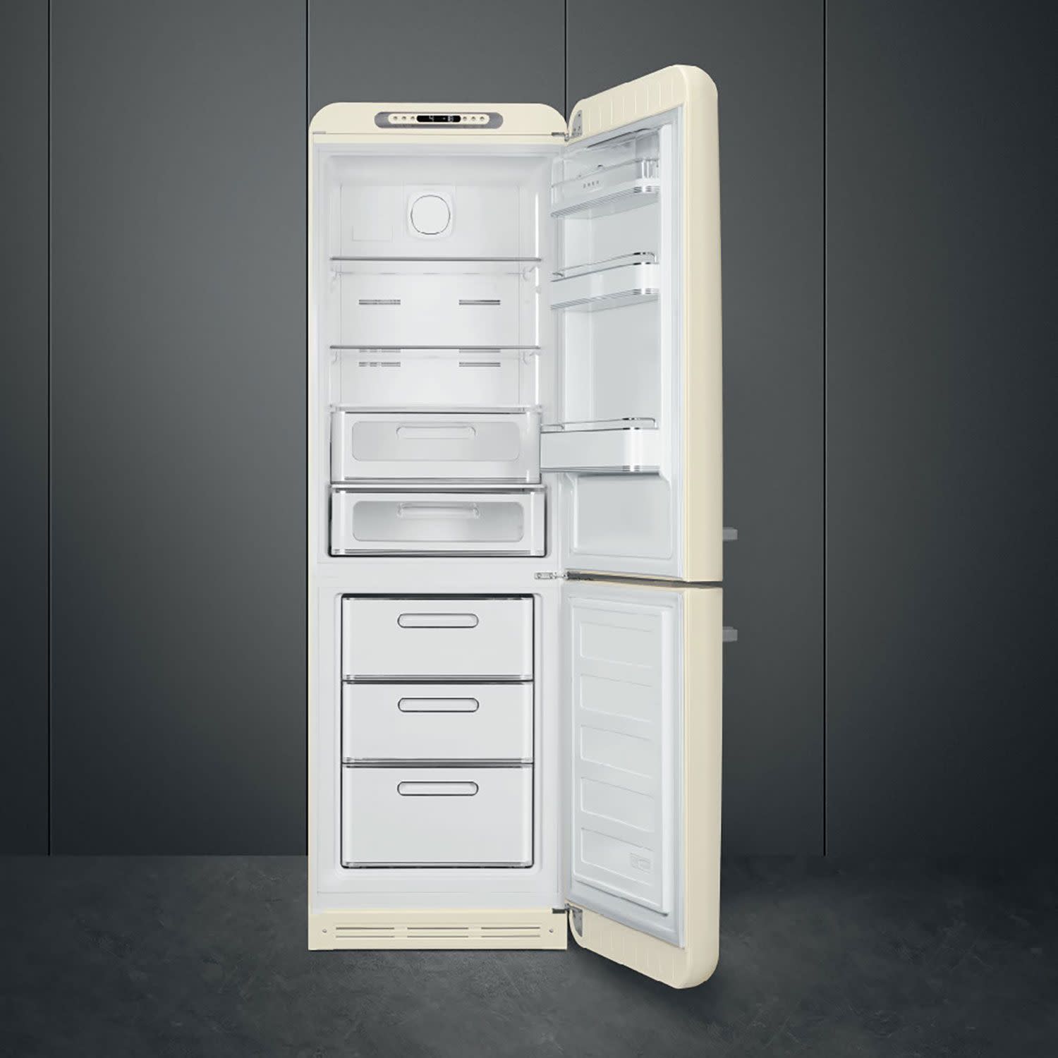 Εικόνα 3 του Smeg FAB32RCR5 Ψυγειοκαταψύκτης Κρεμ