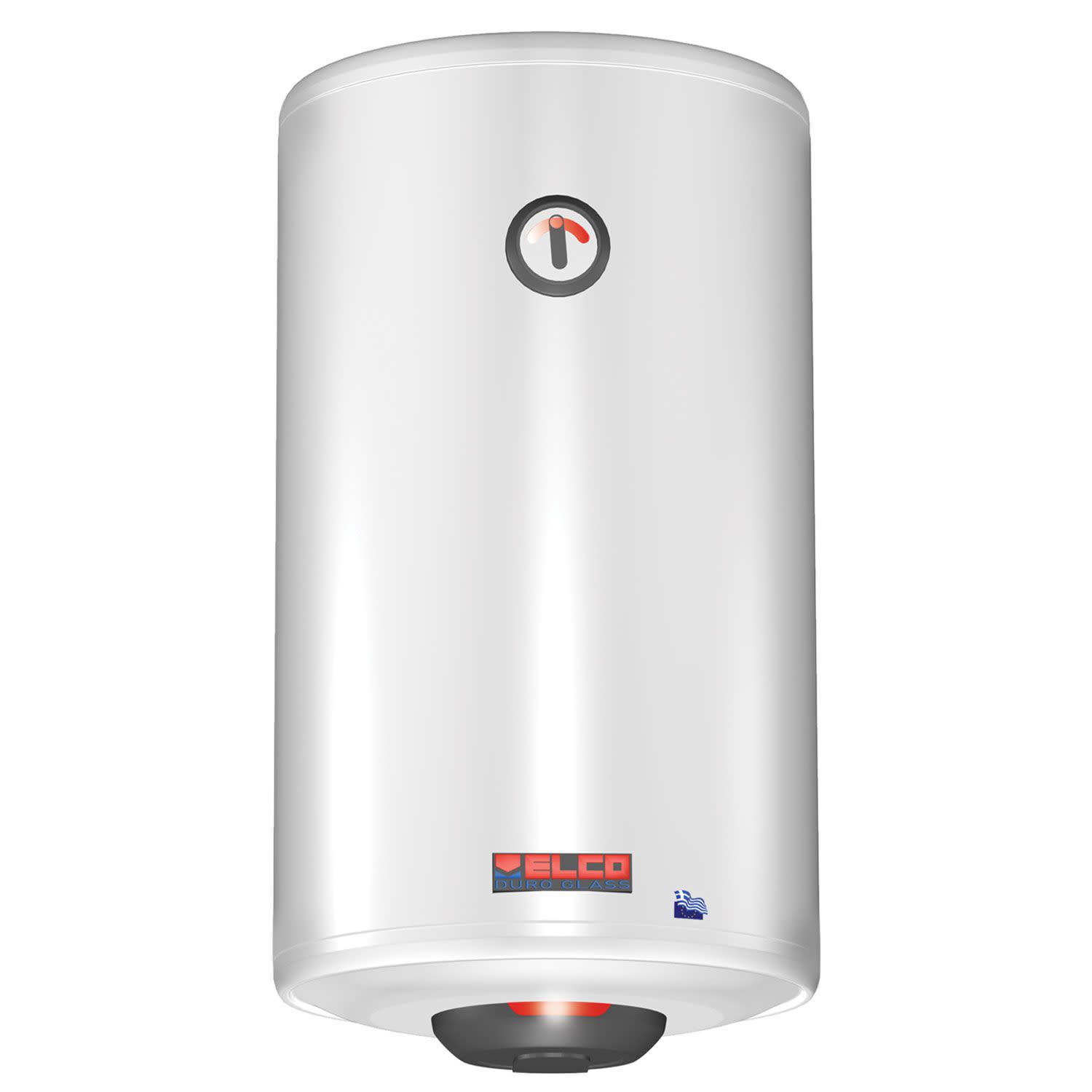 Elco Ηλεκτρικός Θερμοσίφωνας Duro Glass 45L Οριζόντιος