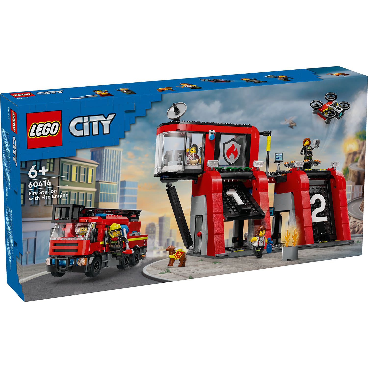 Εικόνα 1 του LEGO Fire Station With Fire Truck 60414