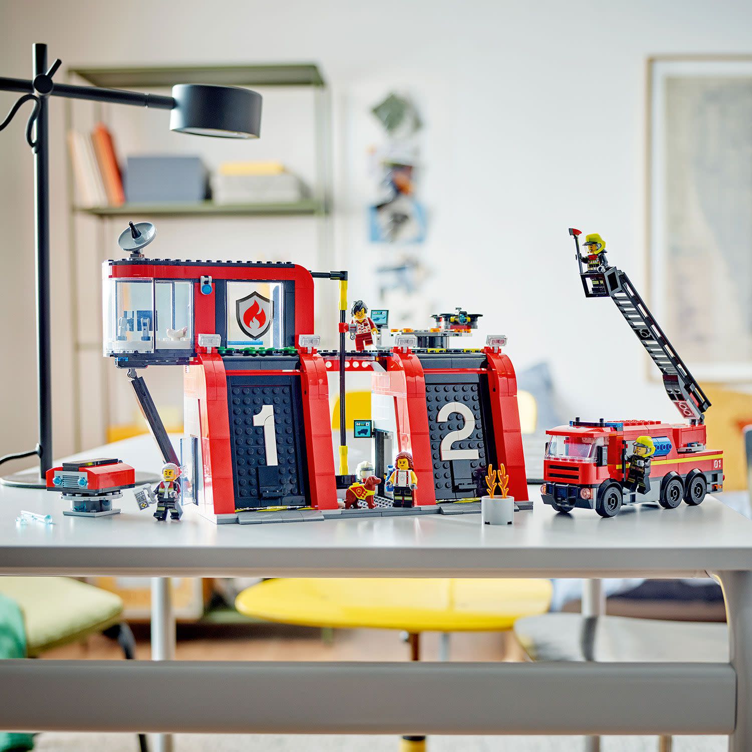 Εικόνα 4 του LEGO Fire Station With Fire Truck 60414