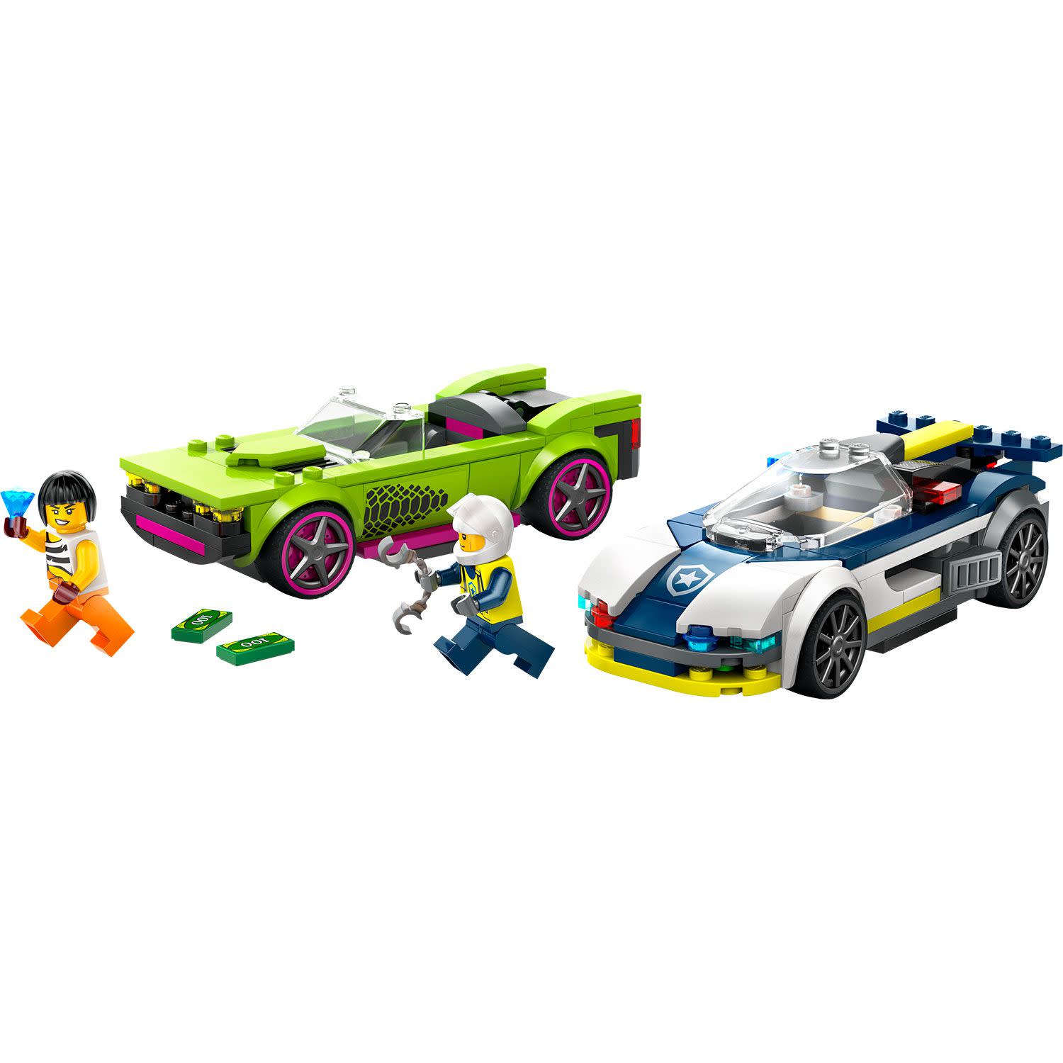 Εικόνα 3 του LEGO Police Car And Muscle Car Chase 60415