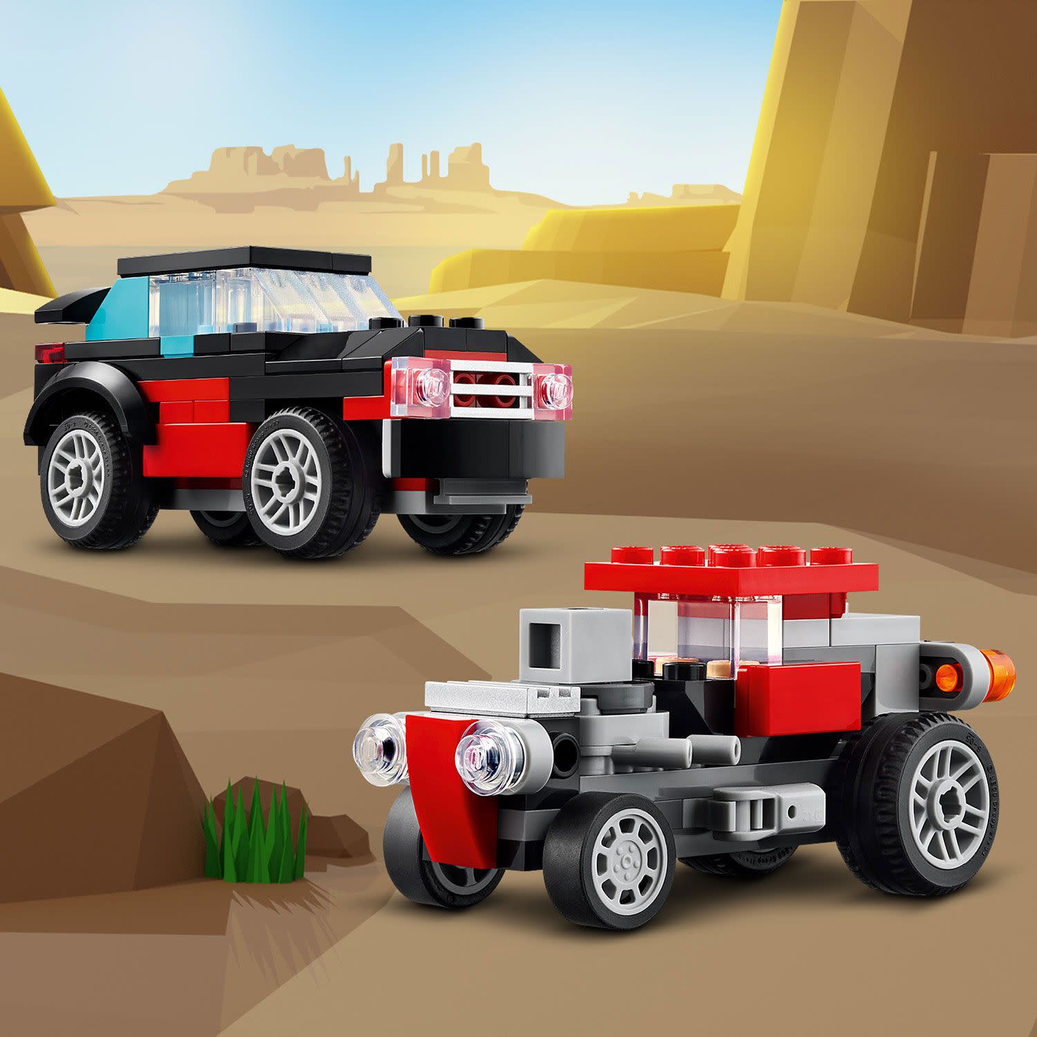 Εικόνα 4 του LEGO Flatbed Truck With Helicopter 31146