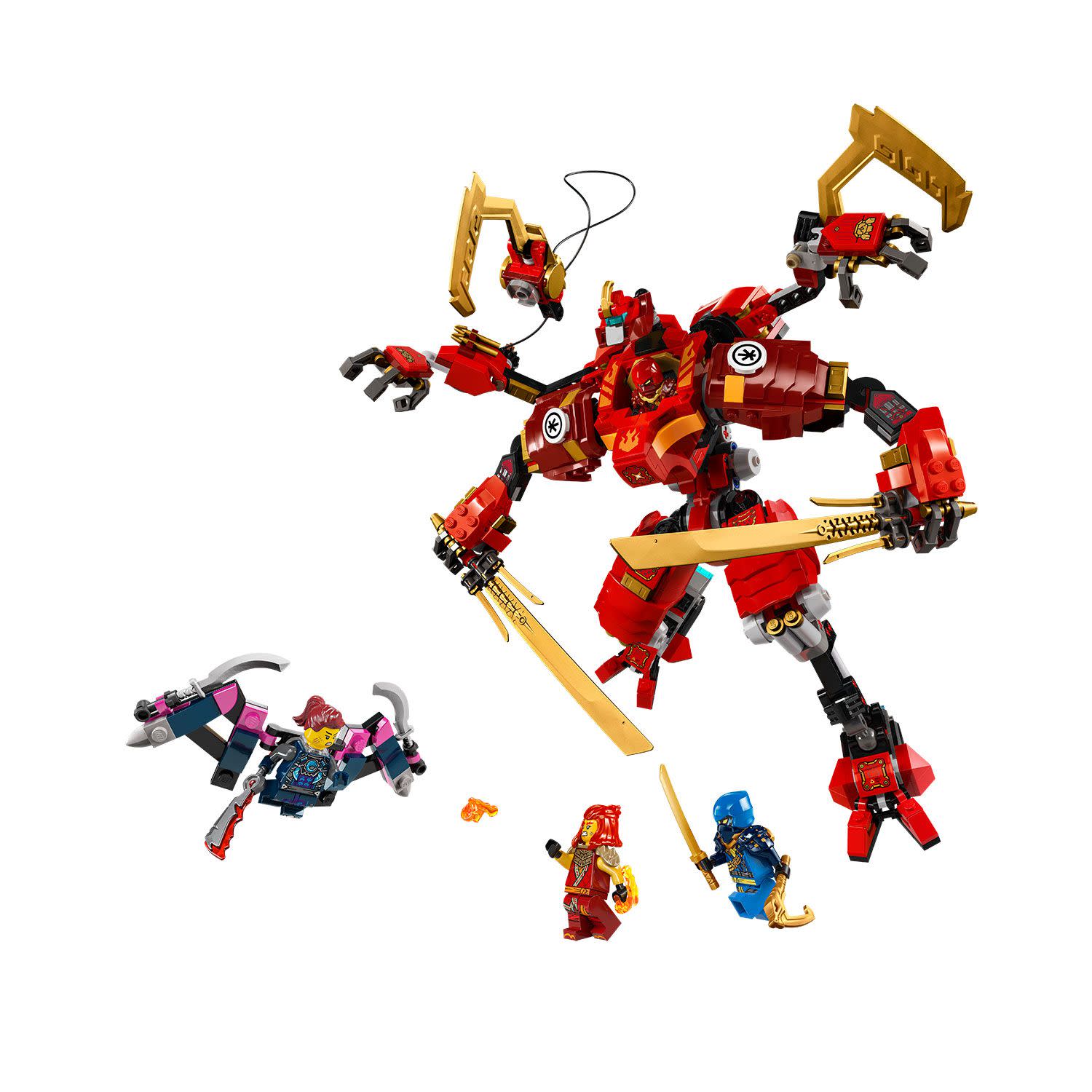 Εικόνα 2 του LEGO Kai's Ninja Climber Mech 71812