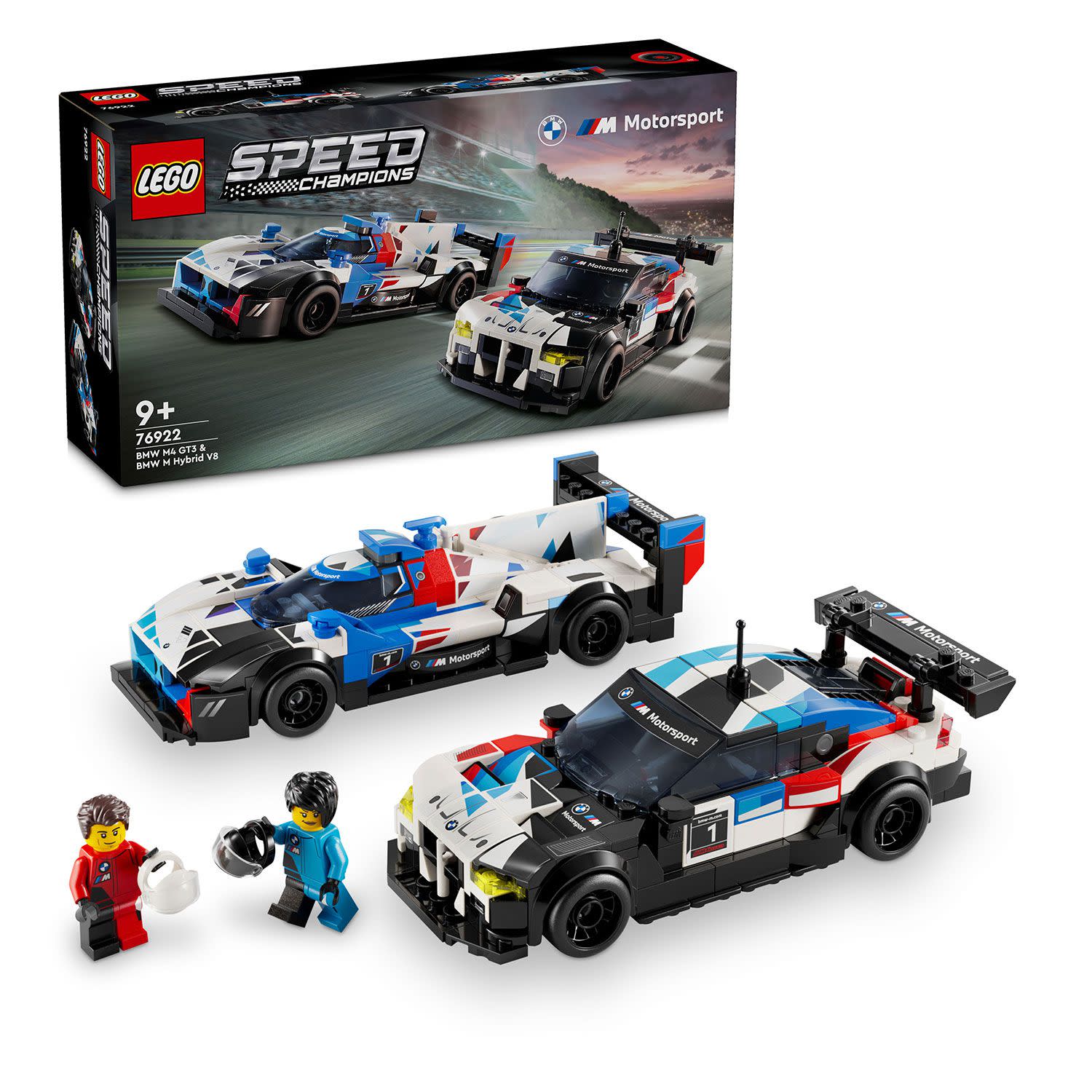 Εικόνα 2 του LEGO Bmw M4 Gt3 & Bmw M Hybrid V8 Race Cars 76922