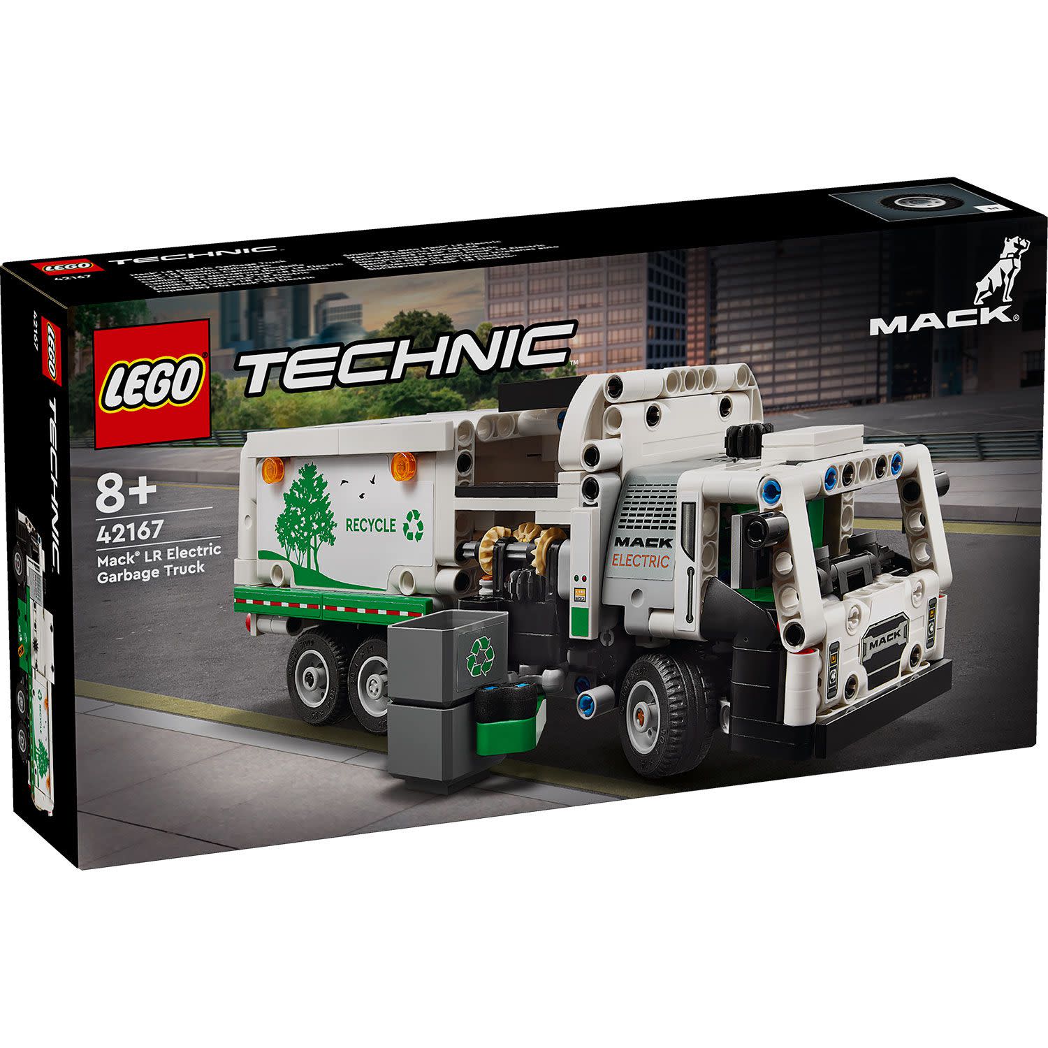 Εικόνα 1 του LEGO Mack Lr Electric Garbage Truck 42167