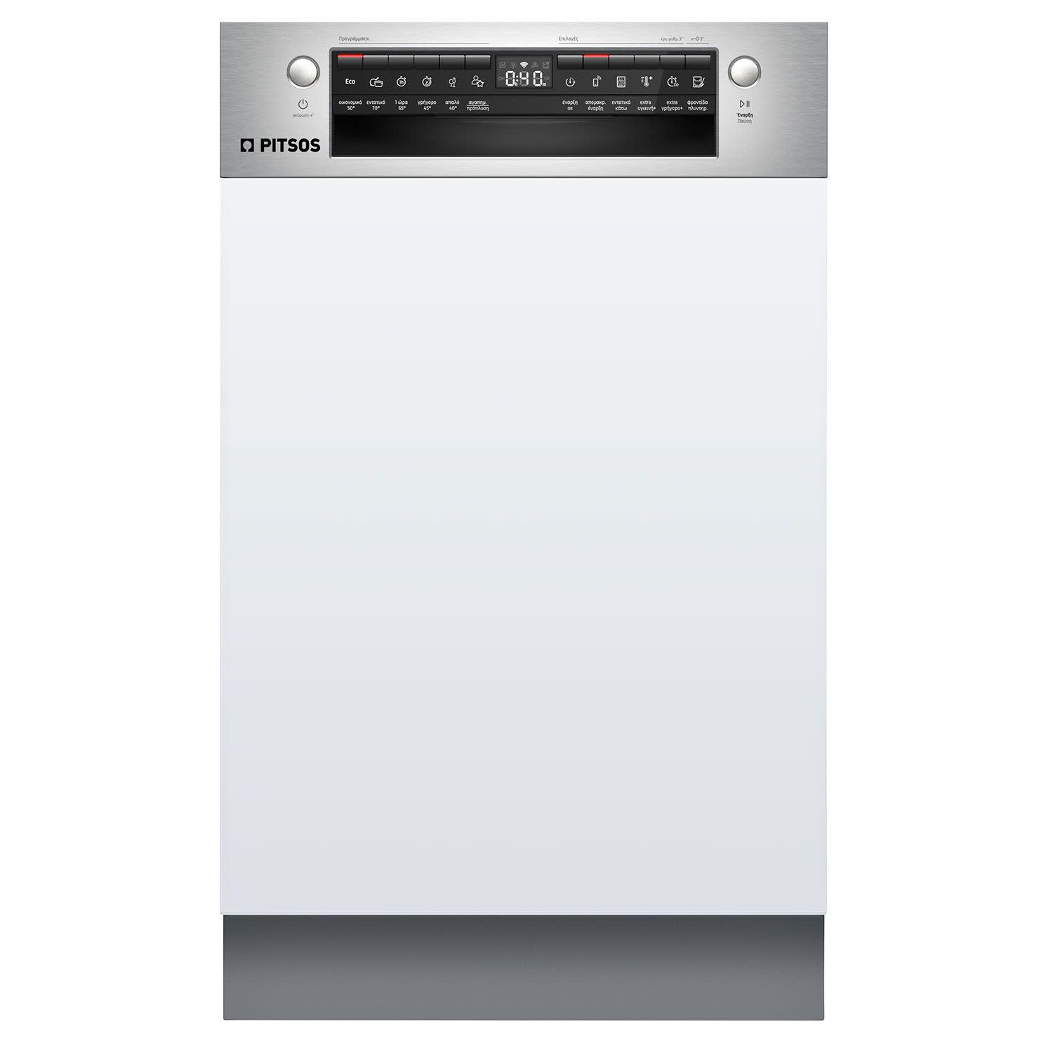 Pitsos DIS61I01 Πλυντήριο Πιάτων Εντοιχιζόμενο 44,80 cm