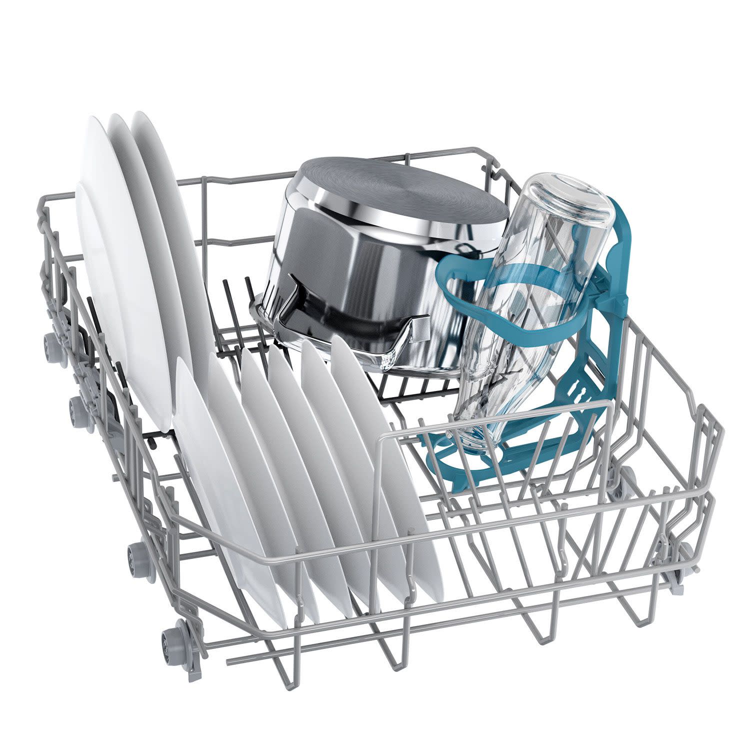 Κάνε κλικ για να δεις την εικόνα 4 του Pitsos DIS61I01 Πλυντήριο Πιάτων Εντοιχιζόμενο 44,80 cm