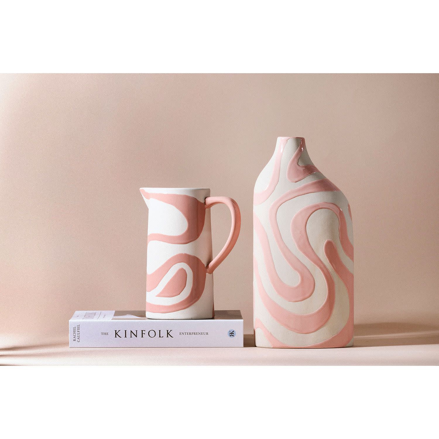 Εικόνα 3 του Sentio Πήλινη Ροζ Κανάτα New Life