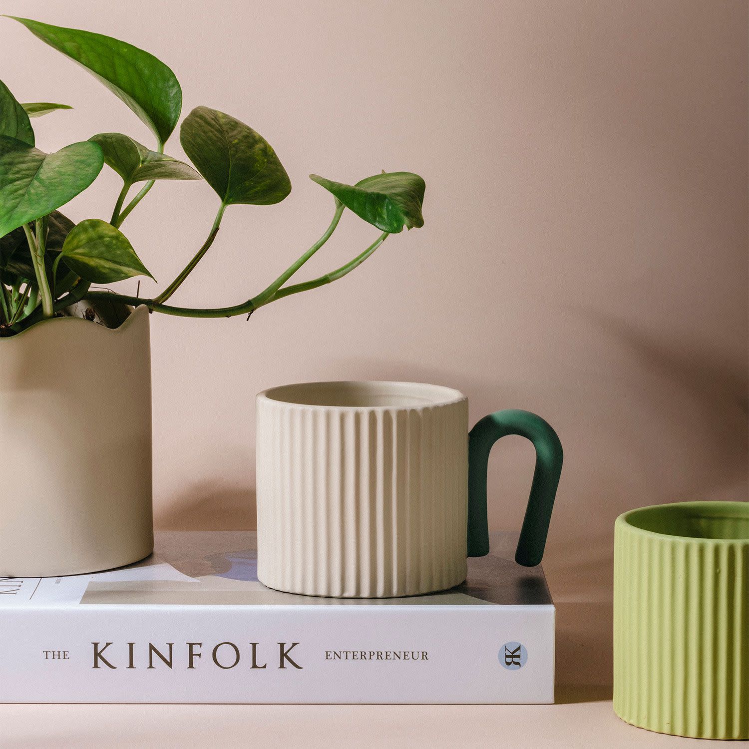 Εικόνα 3 του Sentio Κούπα Λευκό-Πράσινο New Life