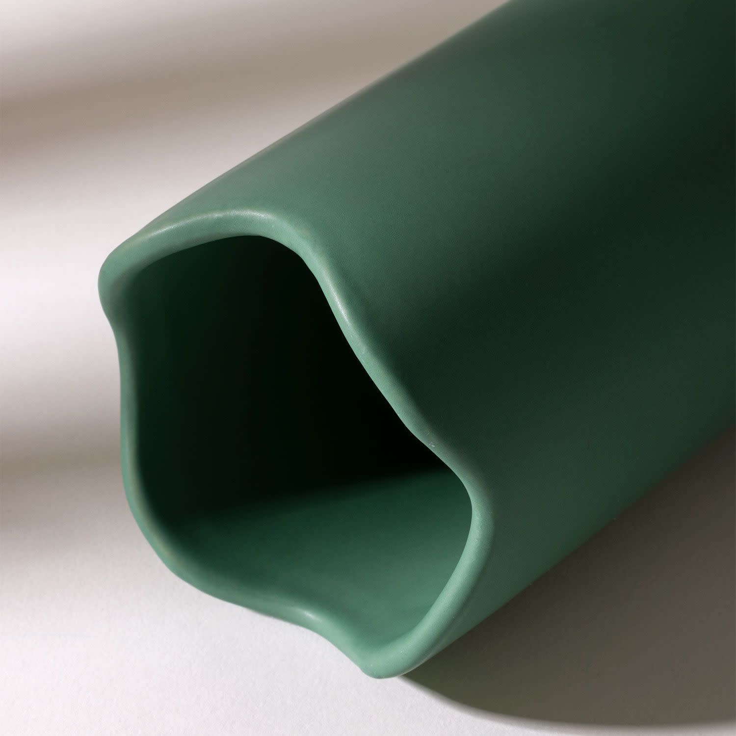 Εικόνα 3 του Sentio Πήλινο Μακρόστενο Πράσινο Βάζο New Life